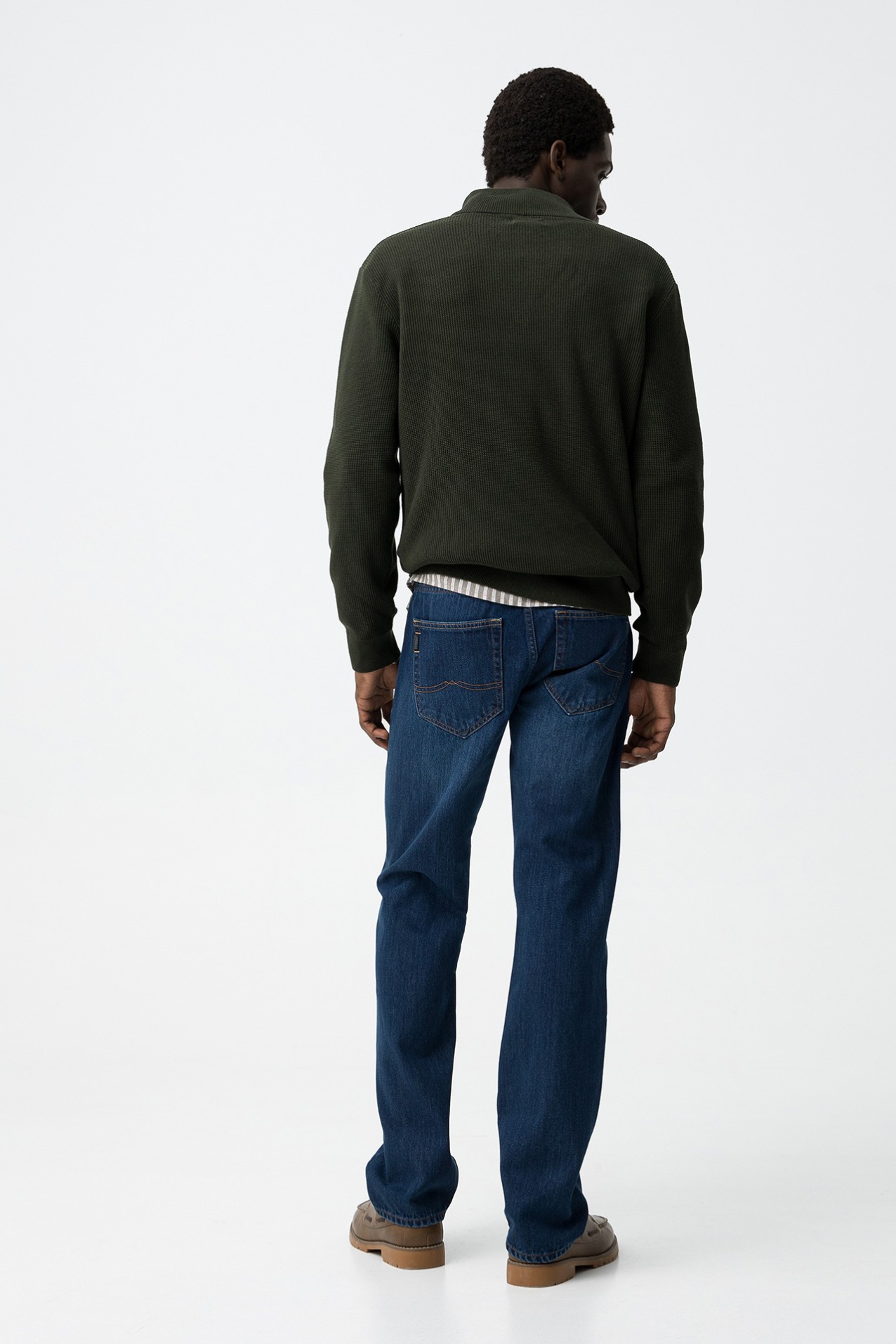 Vaqueros azul oscuro