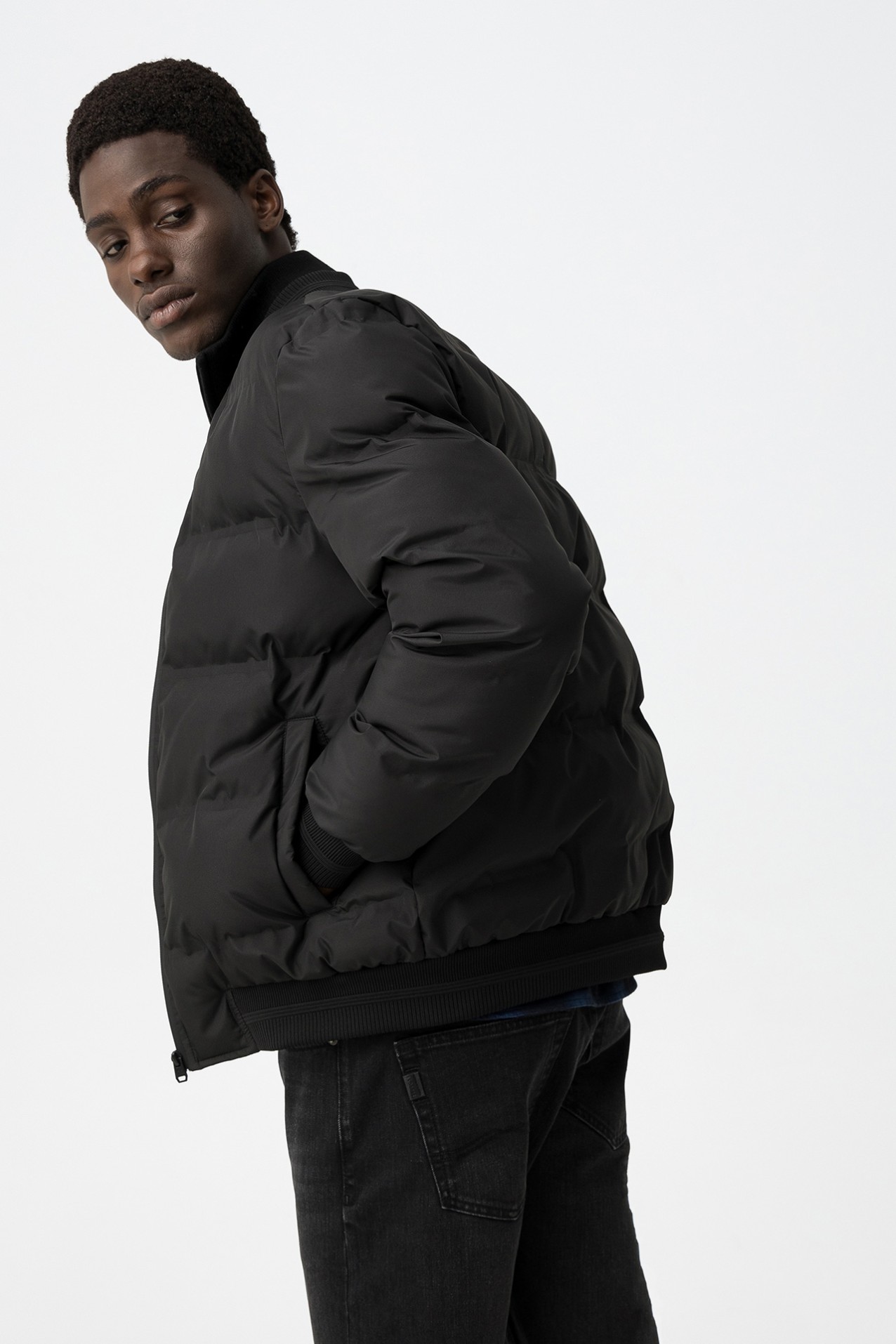 Casaco Acolchoado Preto