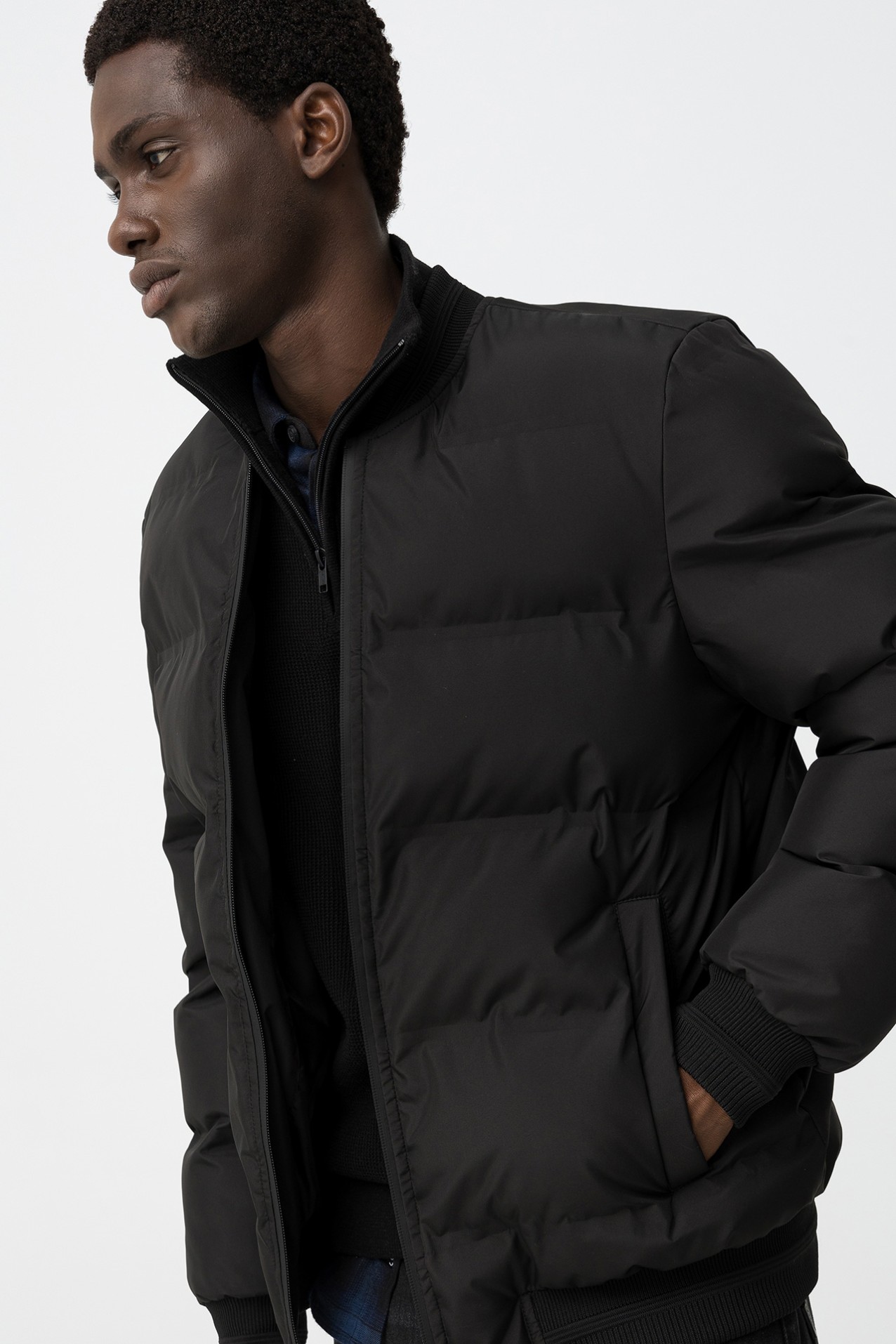 Casaco Acolchoado Preto