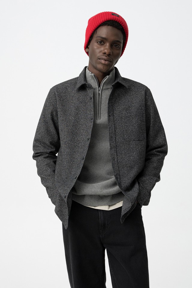 Camisa Regular de Algodo