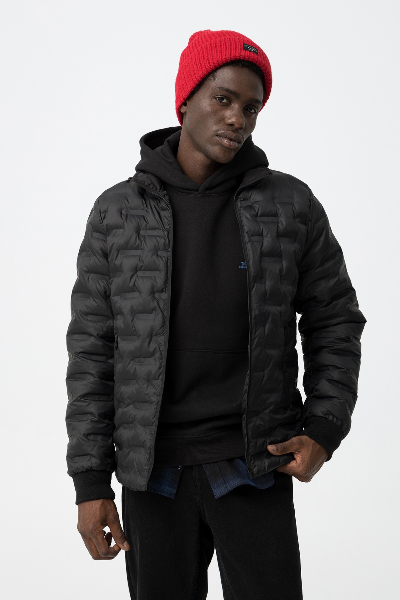 Casaco Comprido Preto