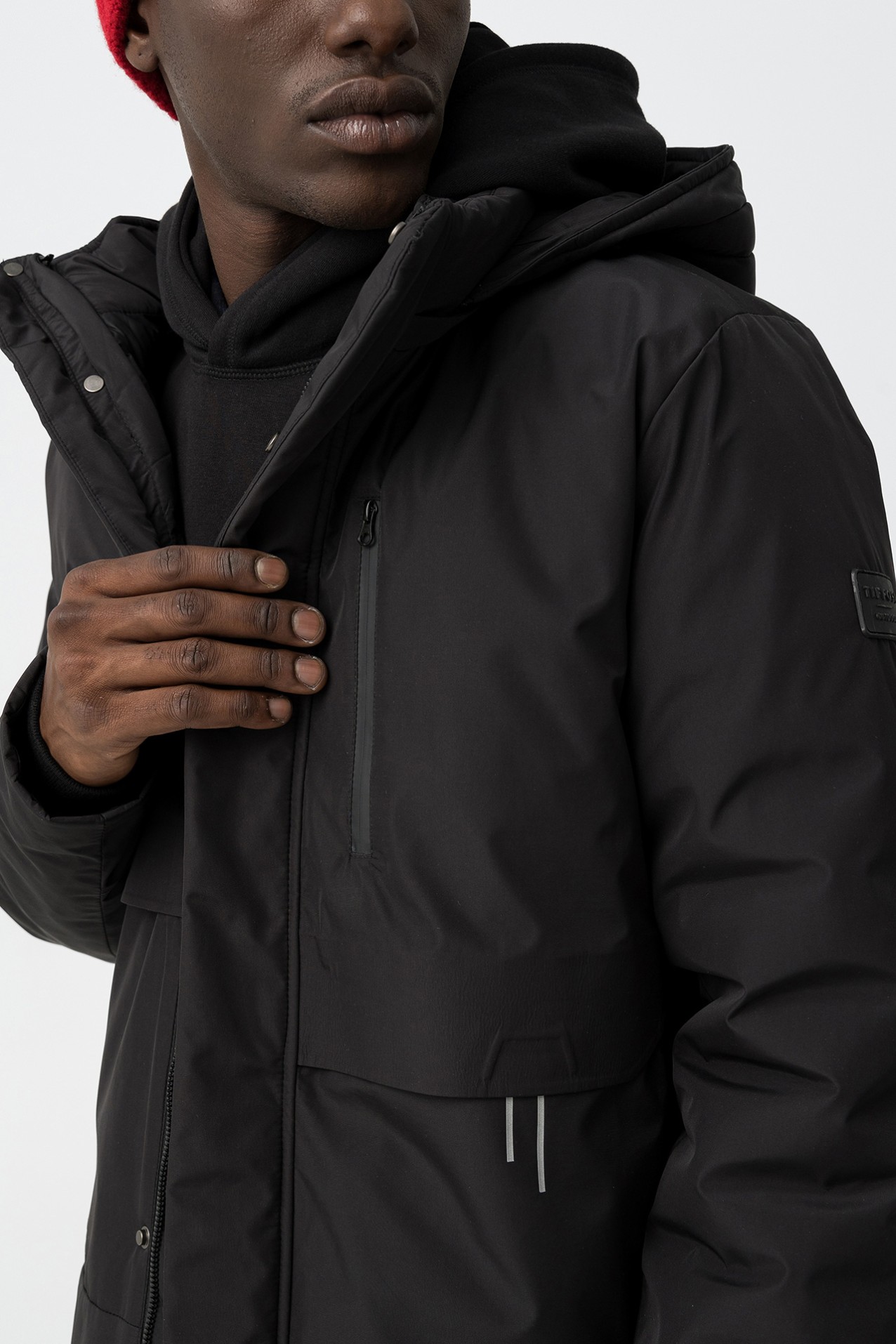 Casaco Comprido Preto