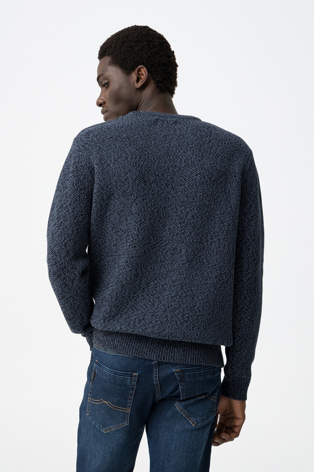 Camisola Tricotada Azul