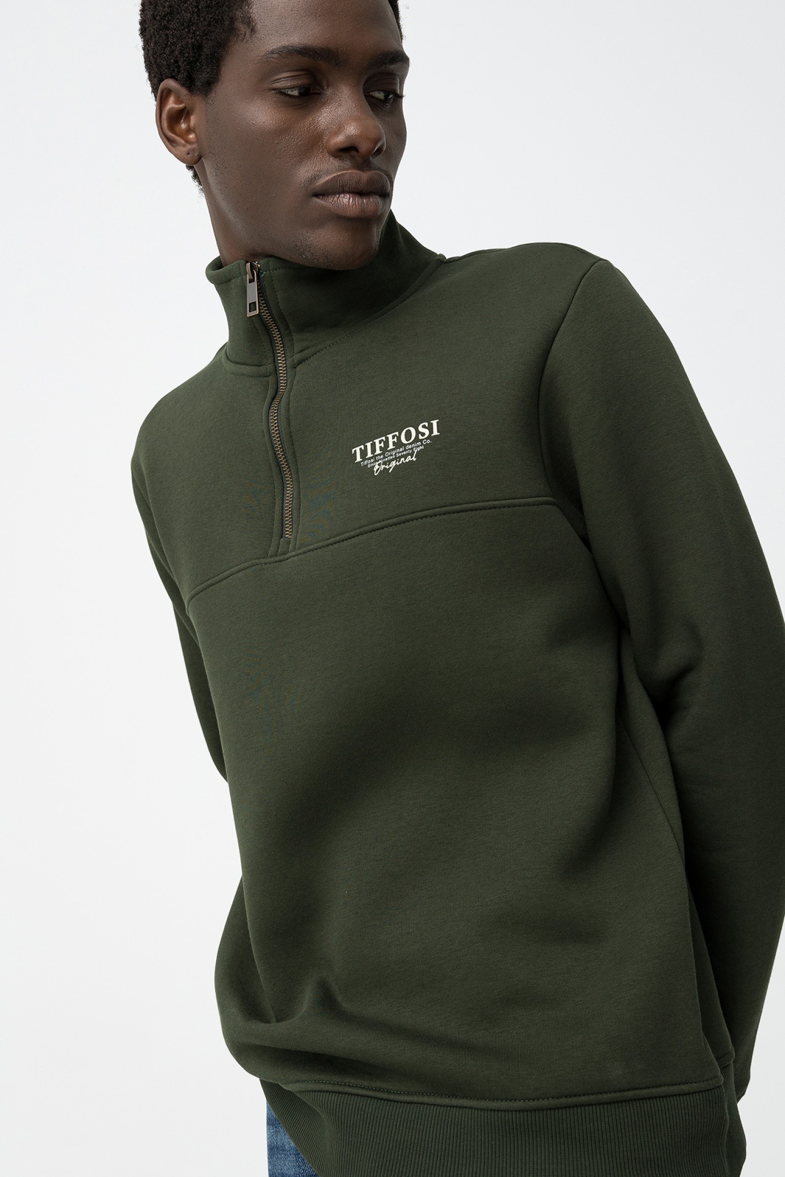 Sweatshirt Verde Casual