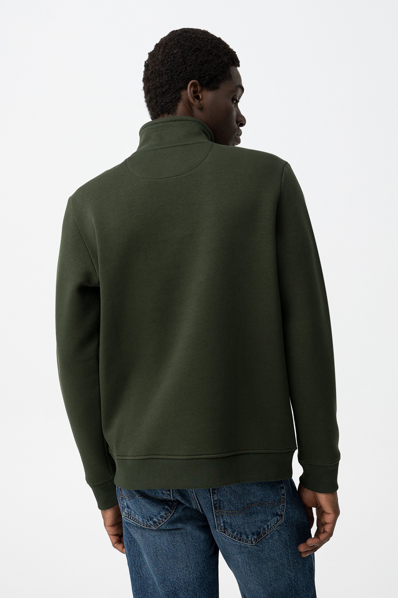 Sweatshirt Verde Casual