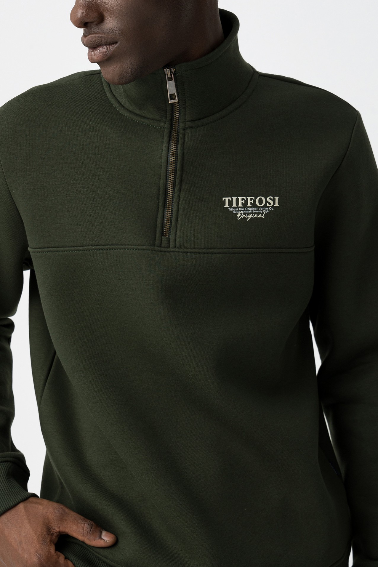 Sweatshirt Verde Casual