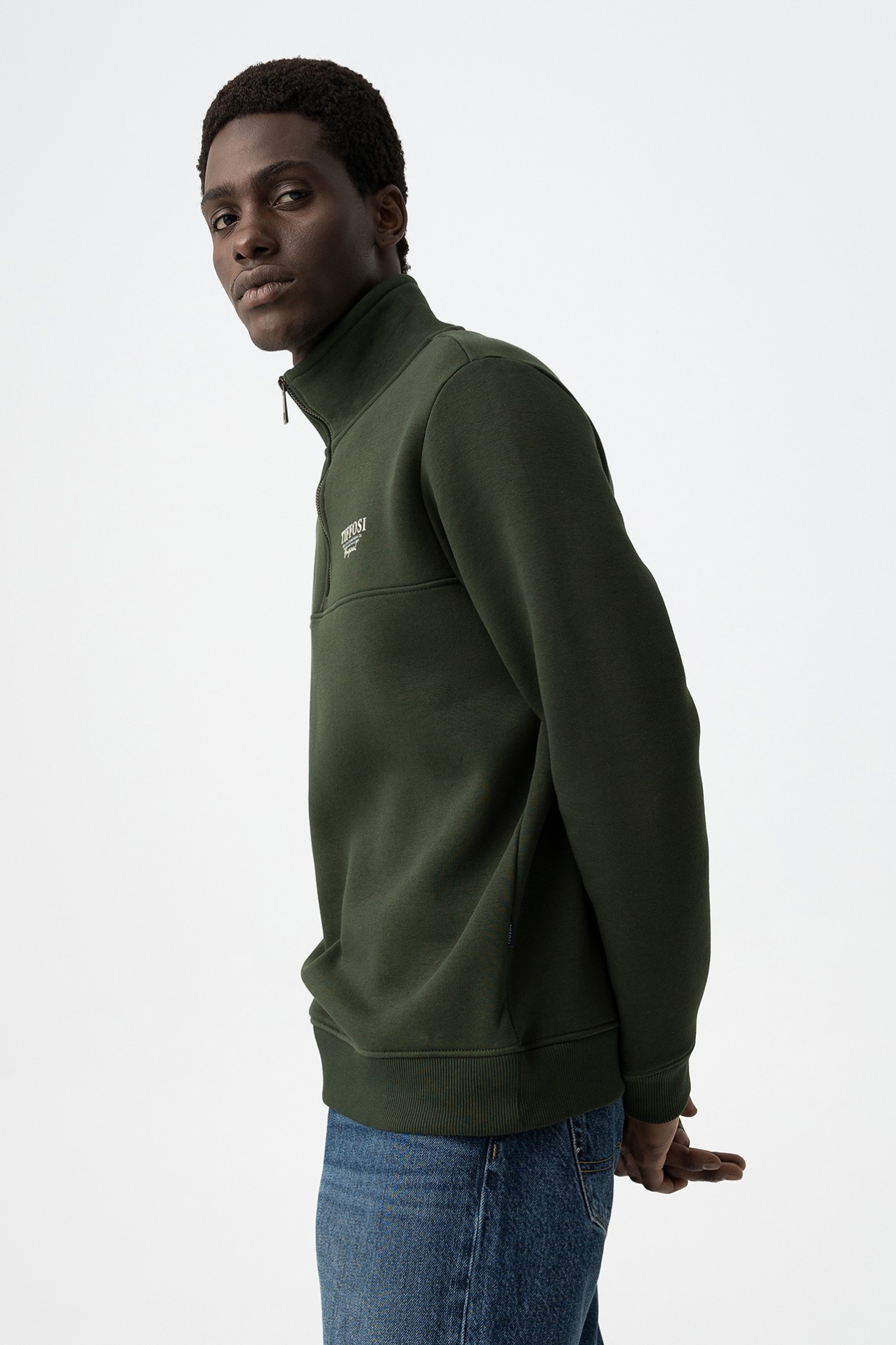 Sweatshirt Verde Casual
