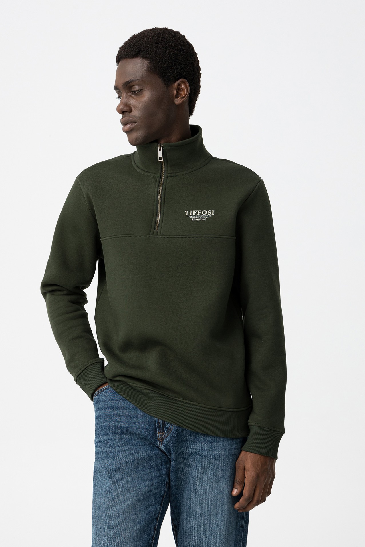Sweatshirt Verde Casual