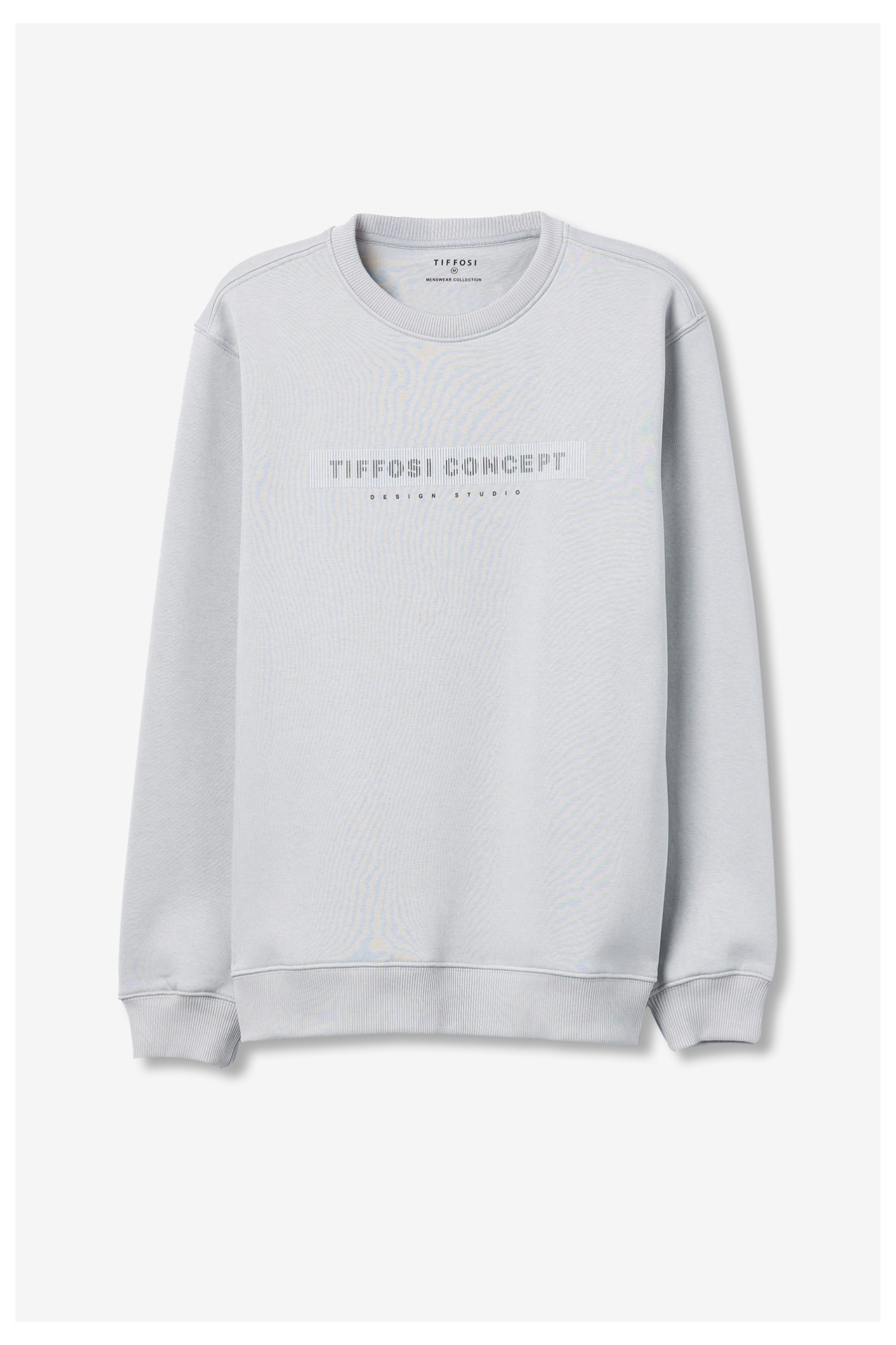 Grey Sweatshirt with Text