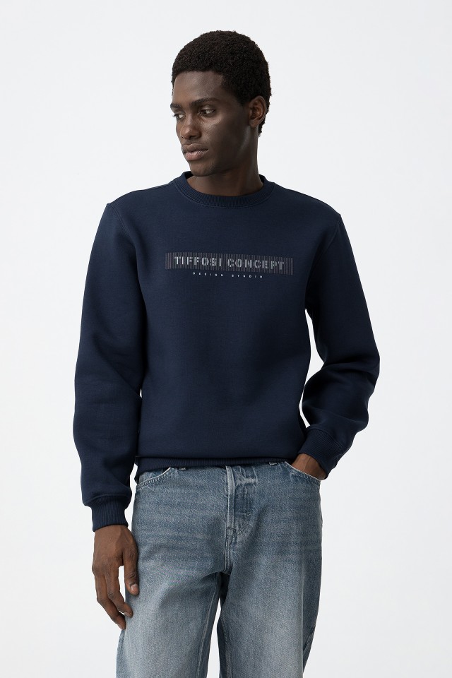 Sweatshirt Azul Regular