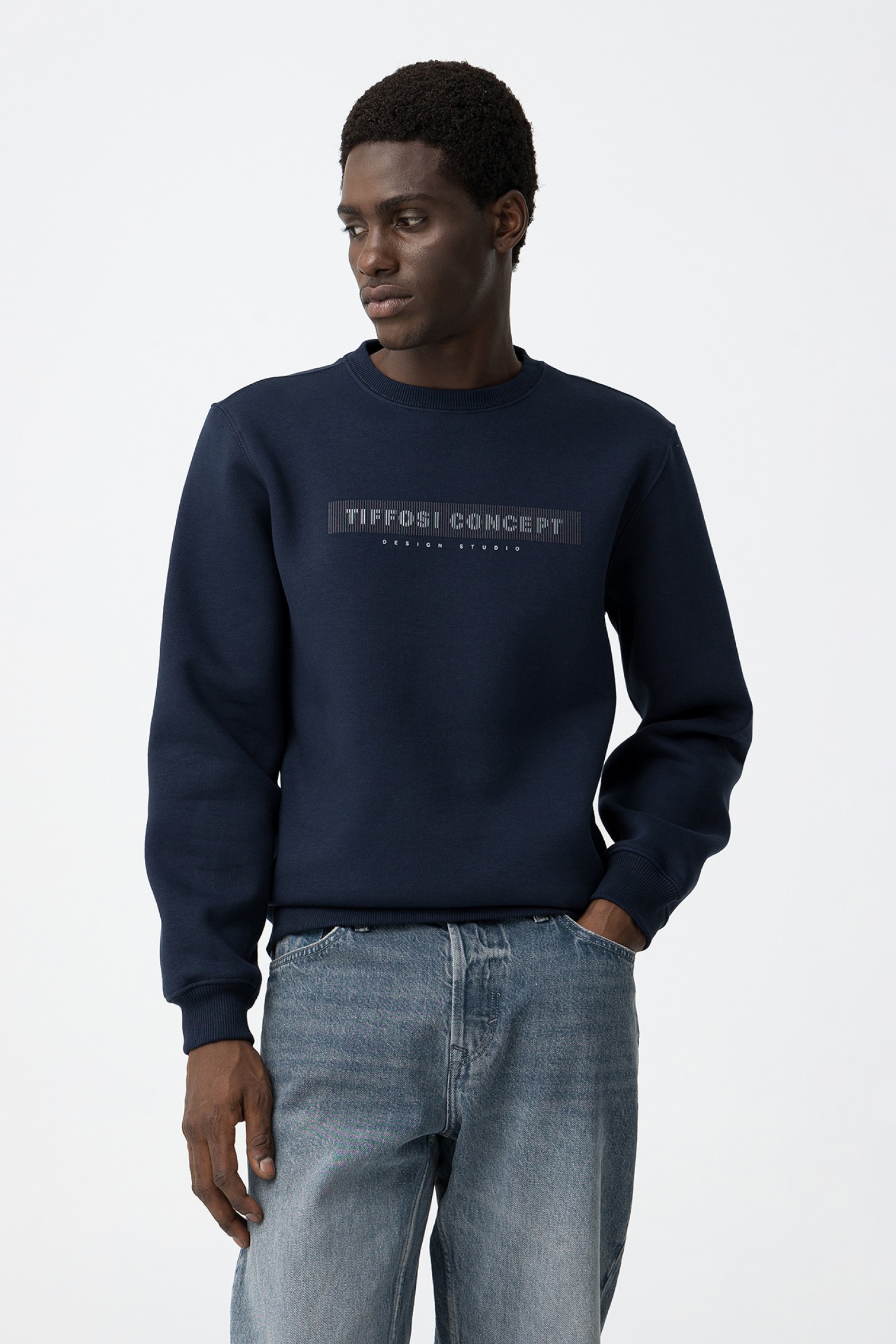 Sweatshirt Azul Regular