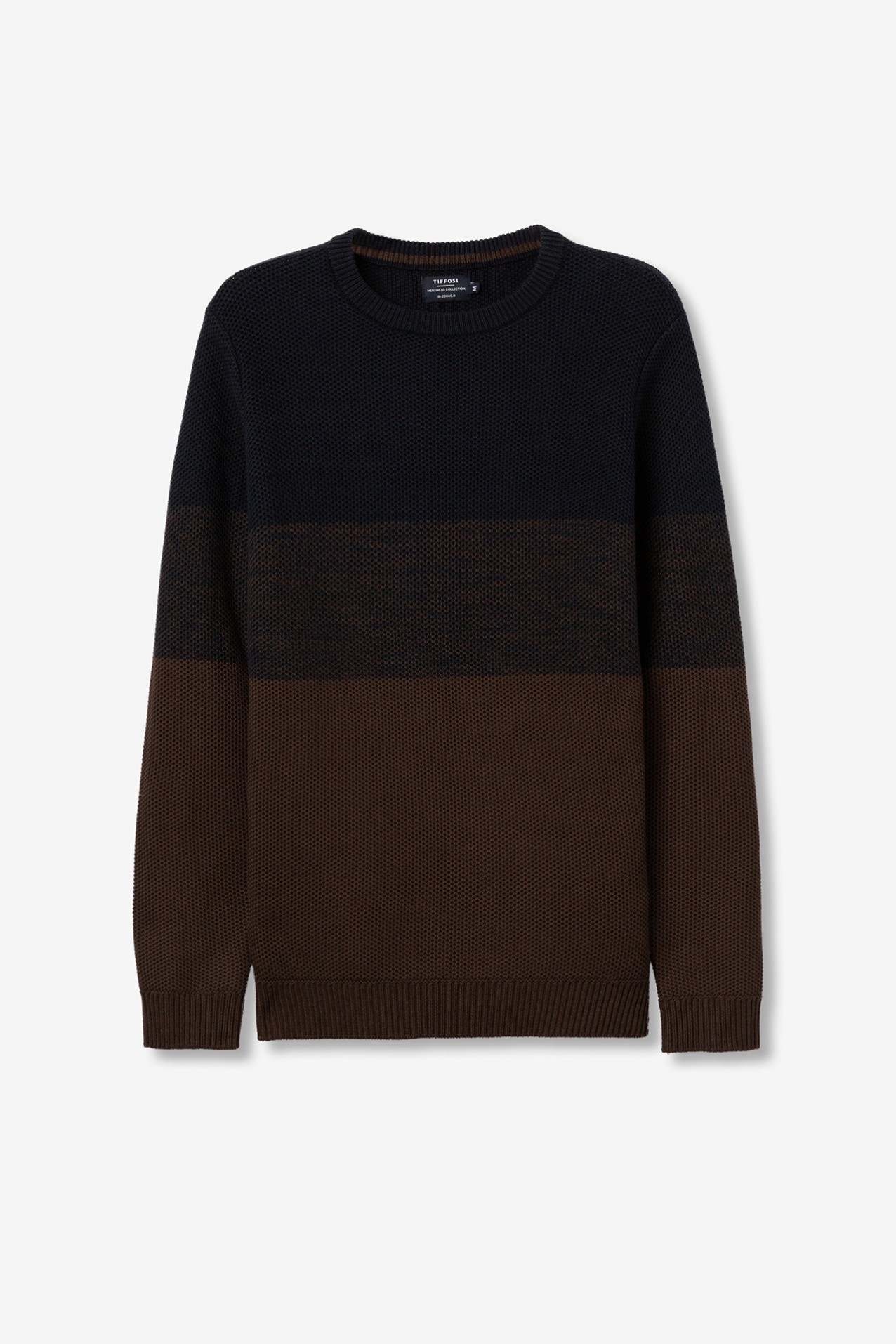 Tricolor Knit Sweater