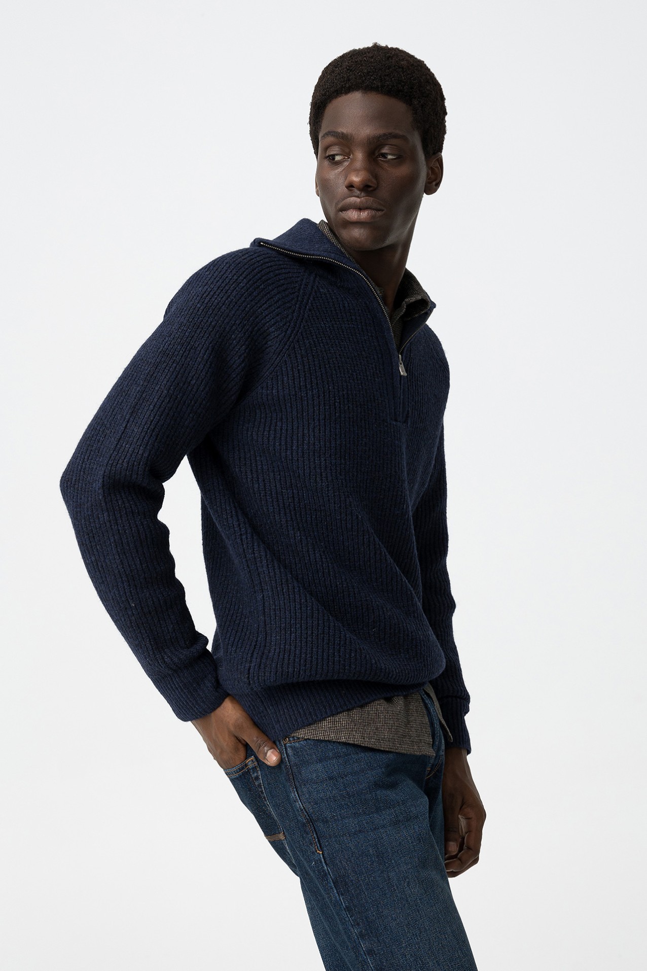 Jersey con Efecto Lana