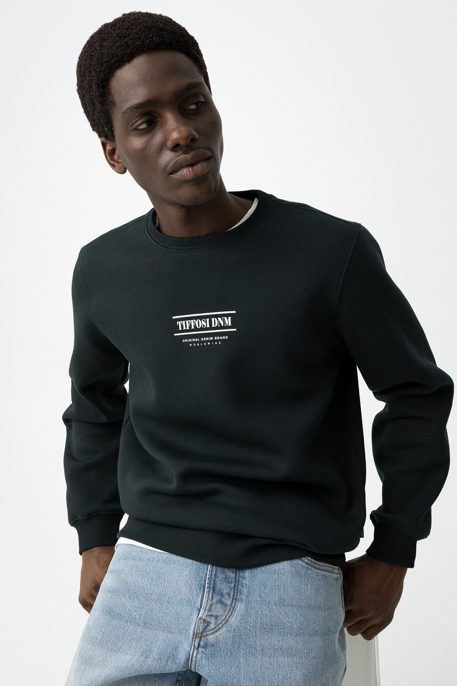 Sweatshirt Verde Casual
