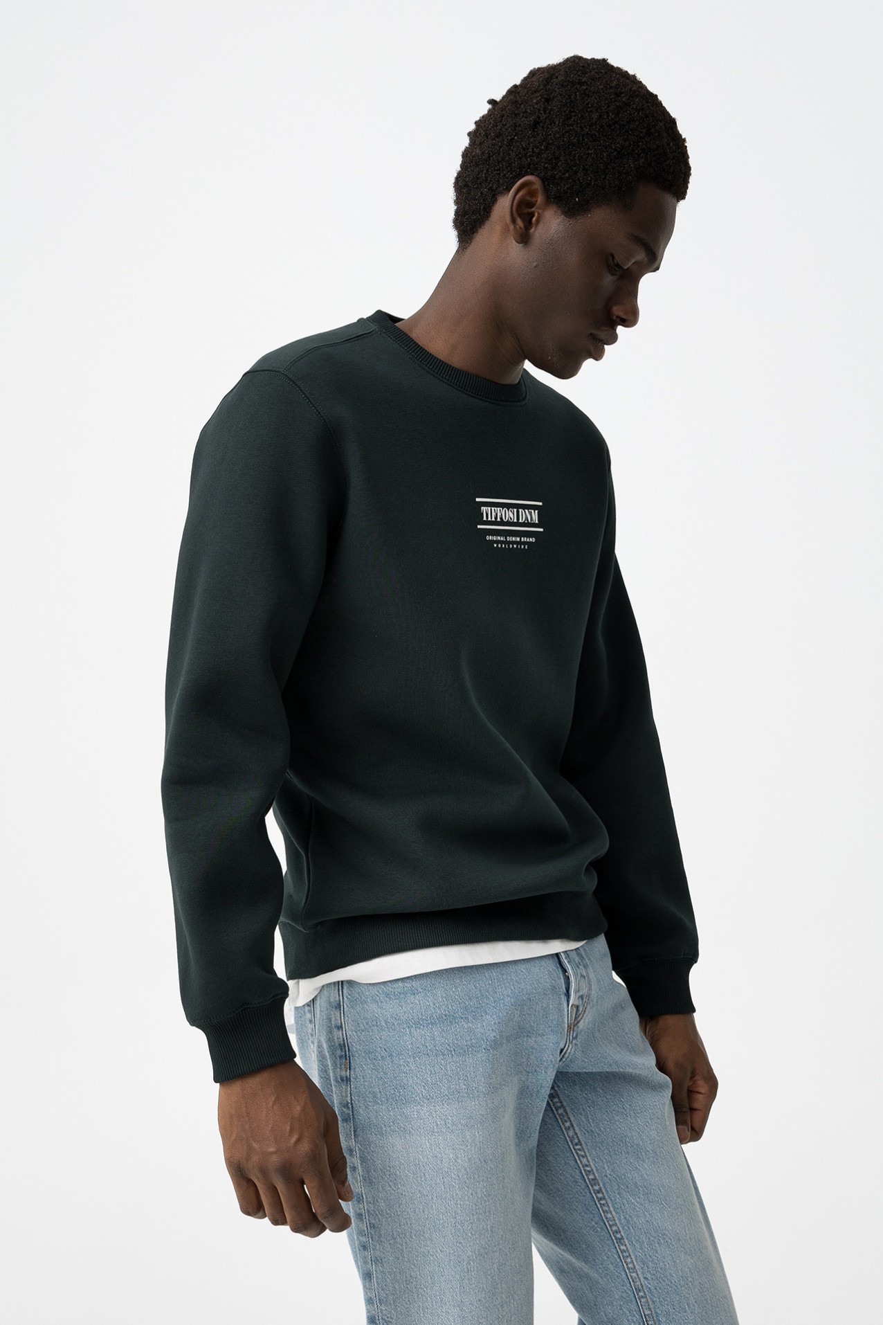 Sweatshirt Verde Casual