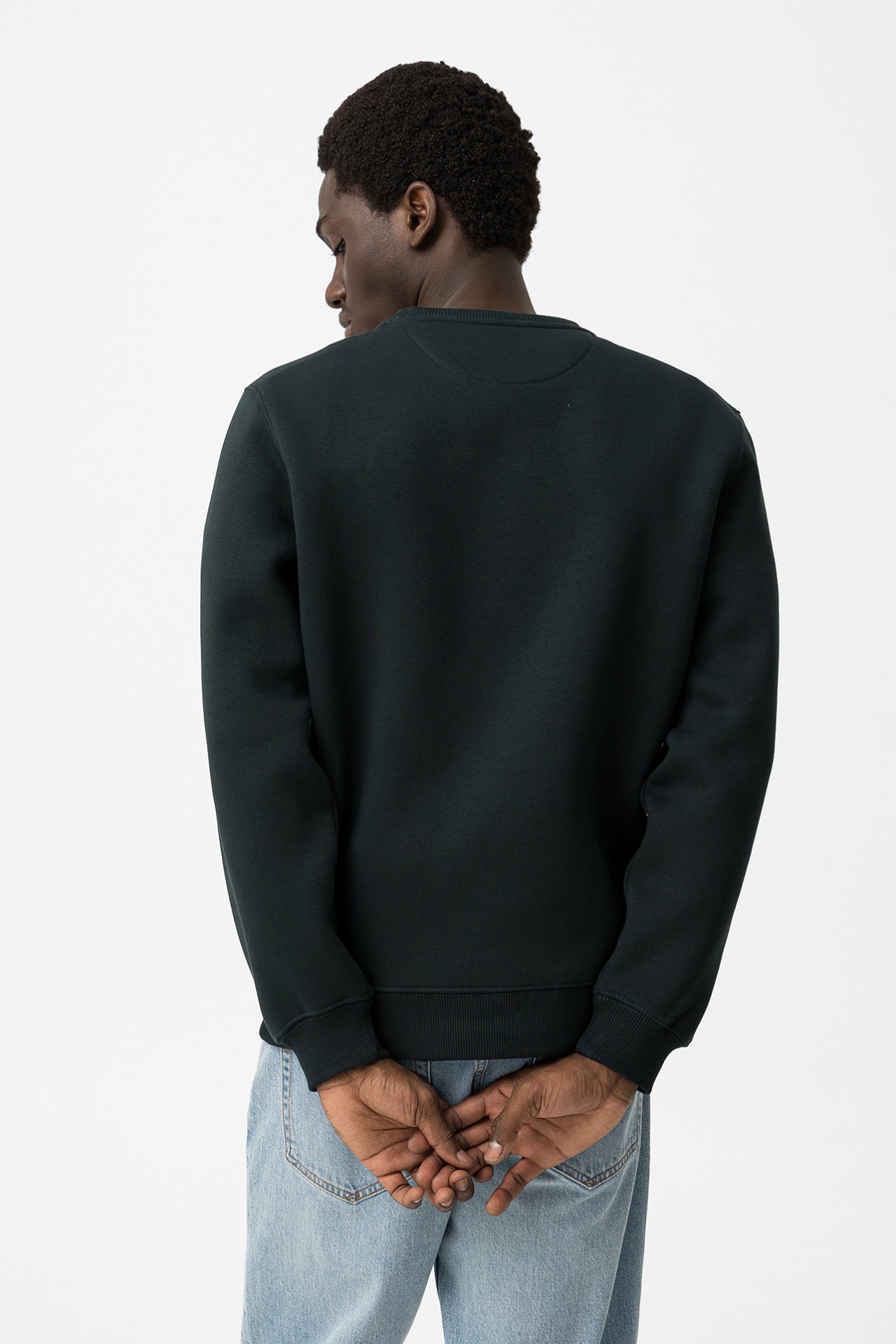 Sweatshirt Verde Casual