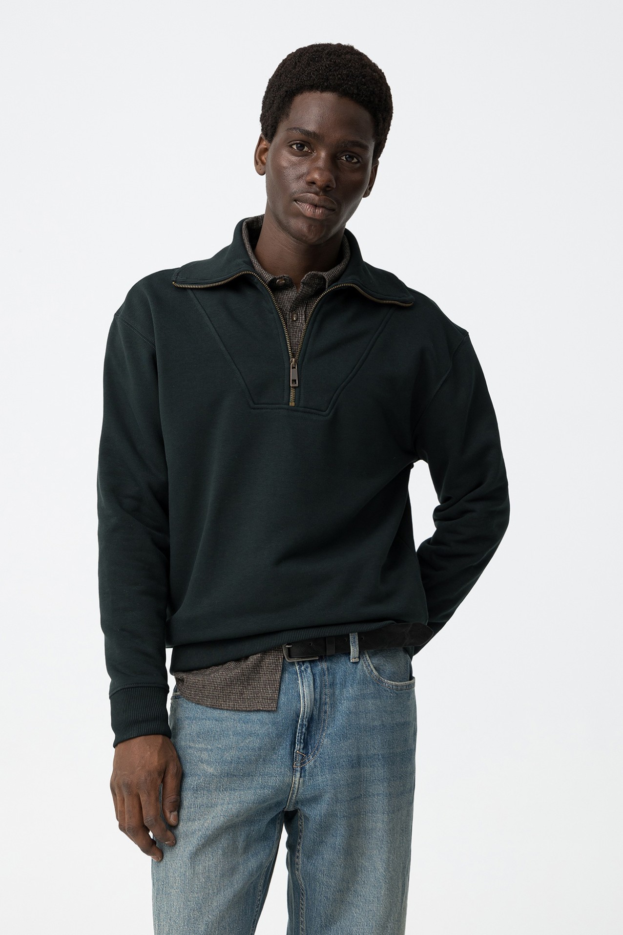 Sweatshirt Verde Relaxed