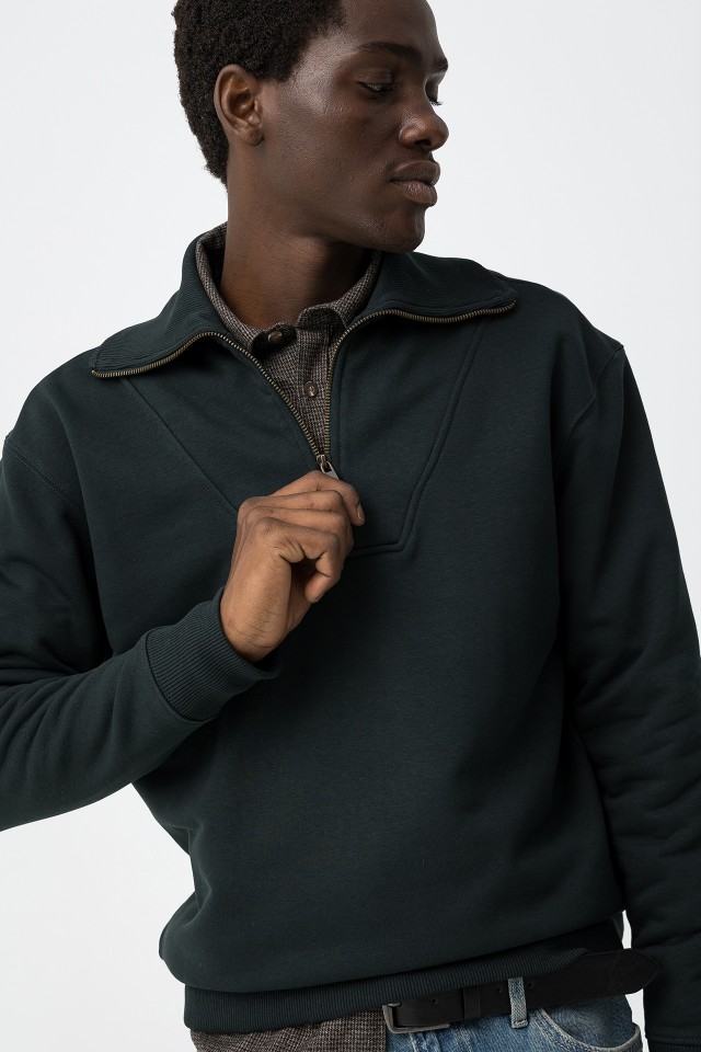 Sweatshirt Verde Relaxed
