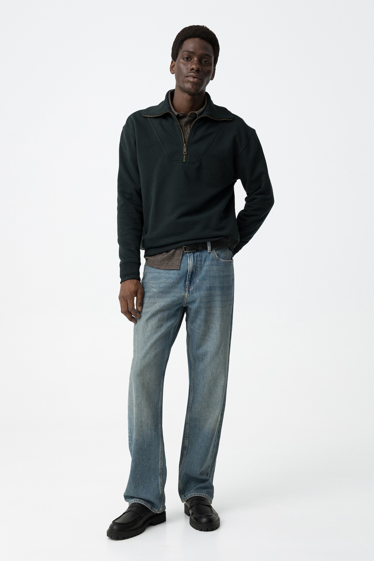 Sweatshirt Verde Relaxed