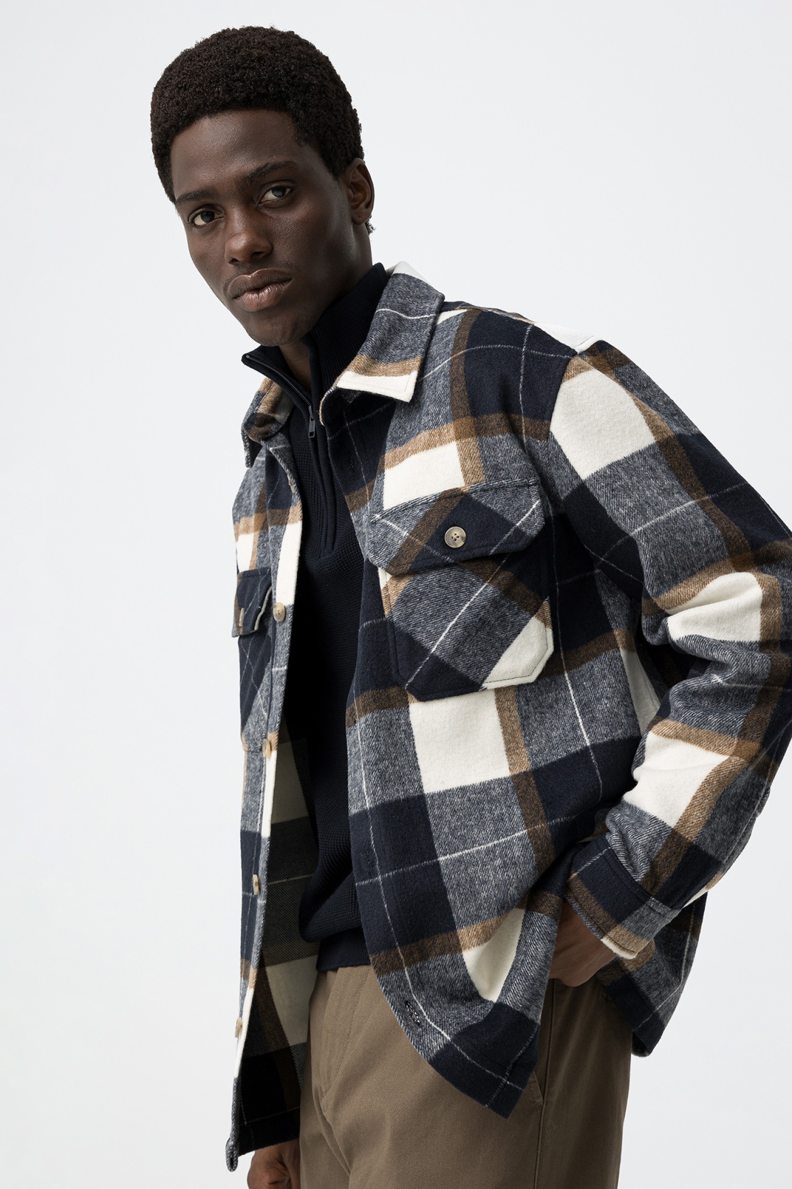 Camisa Oversized de Flanela