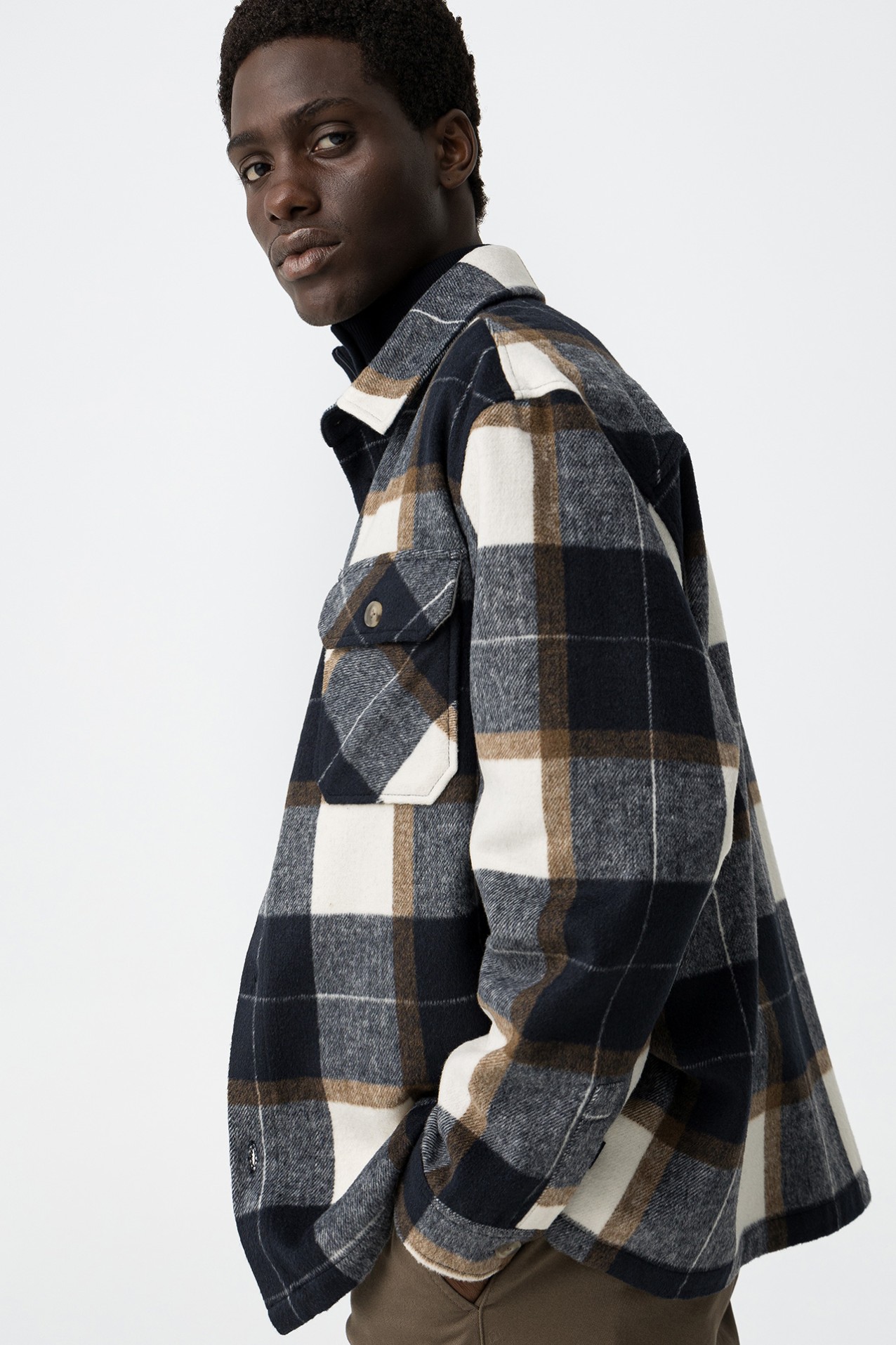 Camisa Oversized de Flanela