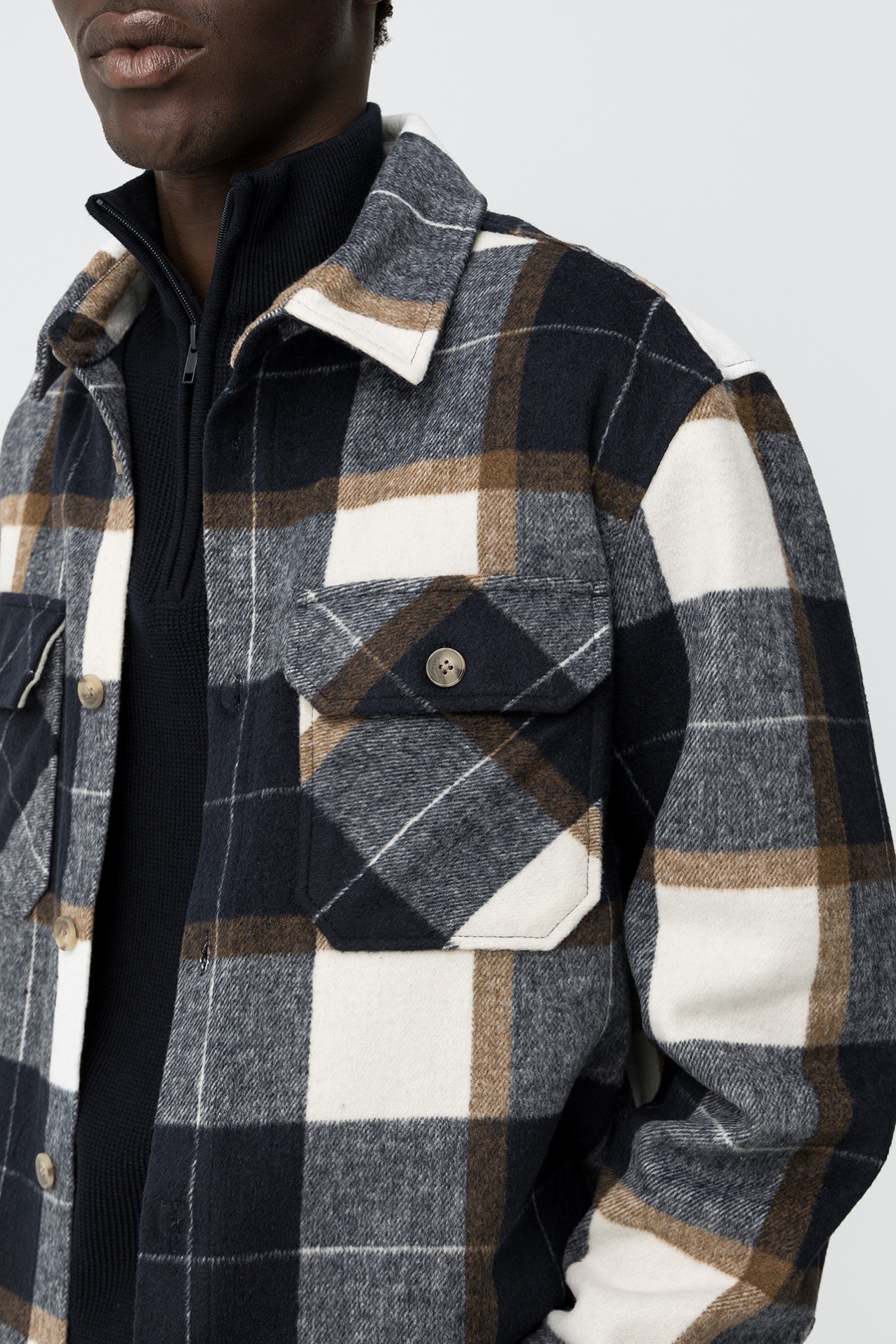 Camisa Oversized de Flanela