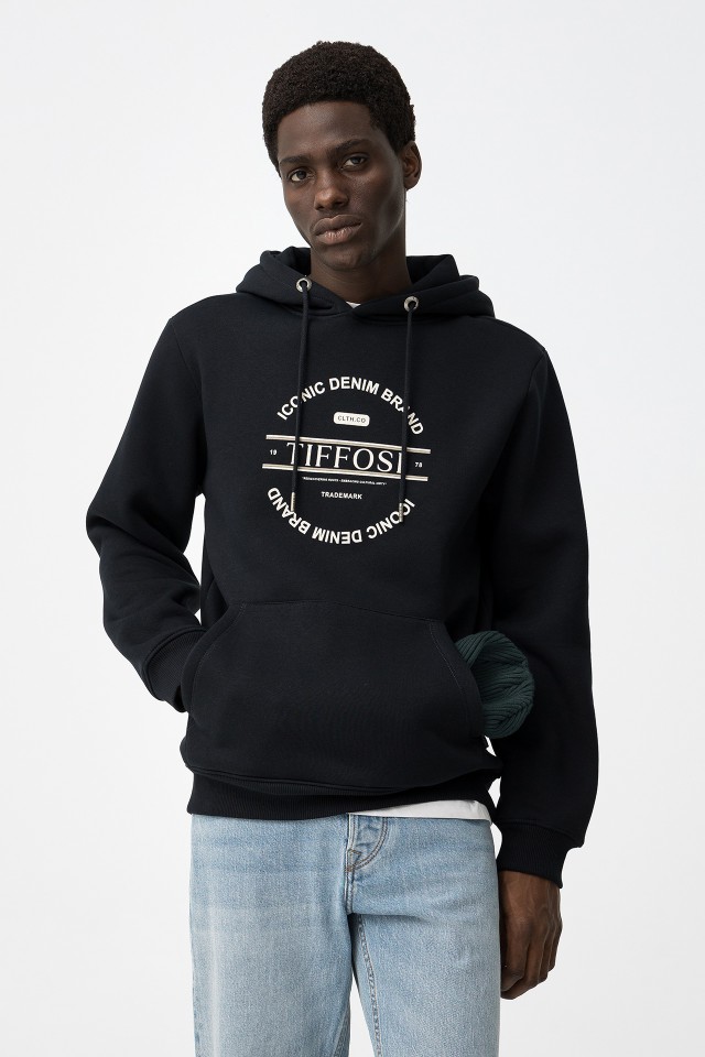 Hoodie Azul Marinho Escuro