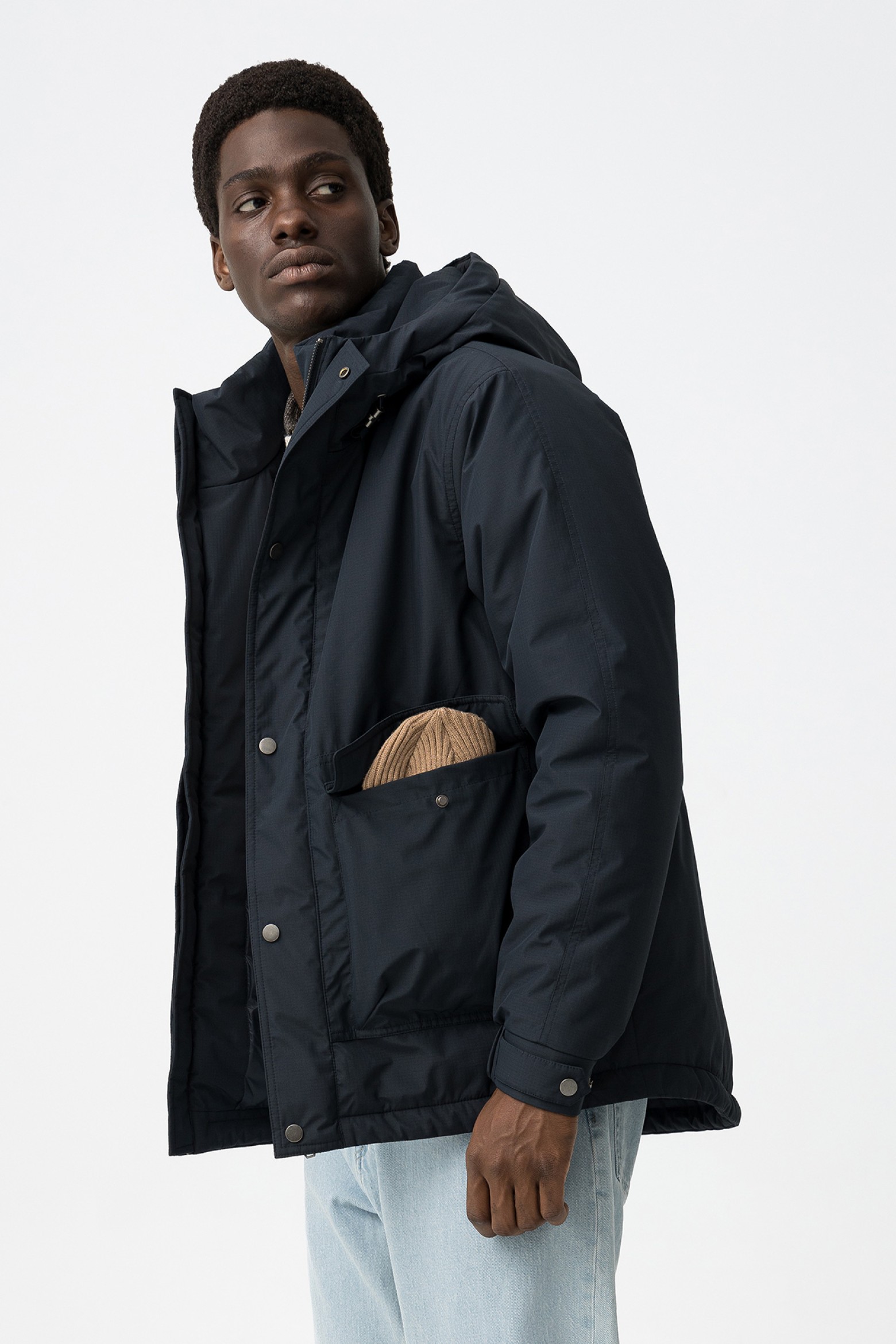 Casaco Azul Marinho Escuro