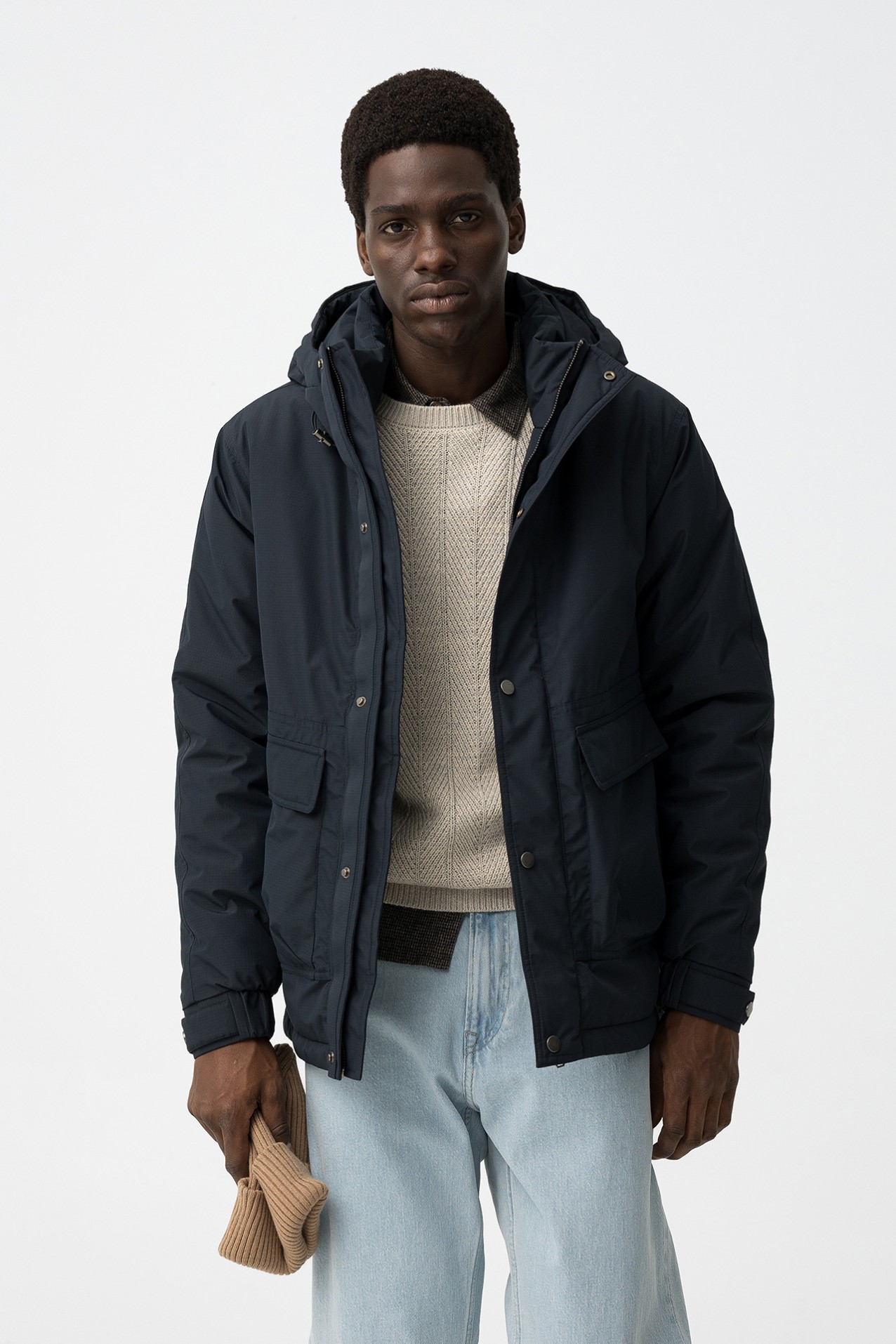 Casaco Azul Marinho Escuro