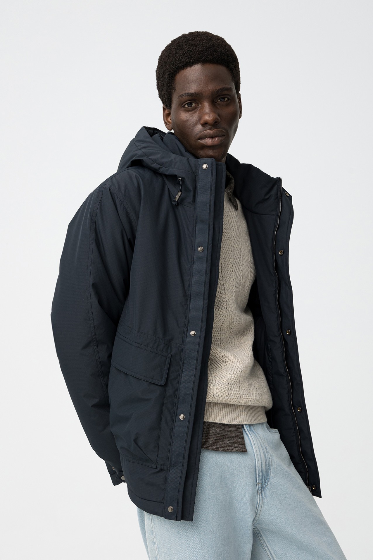 Casaco Azul Marinho Escuro