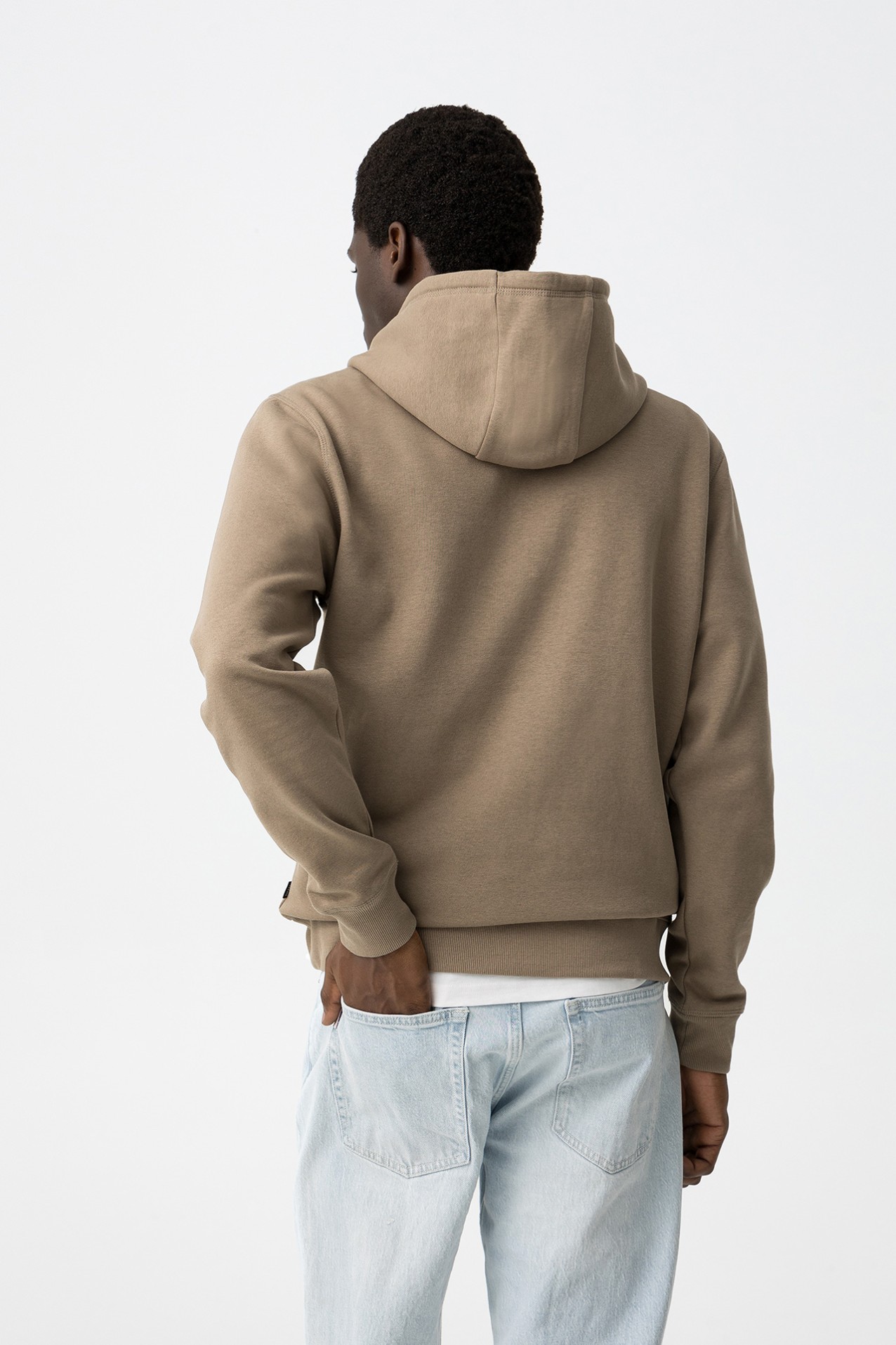 Embroidered Front Hoodie