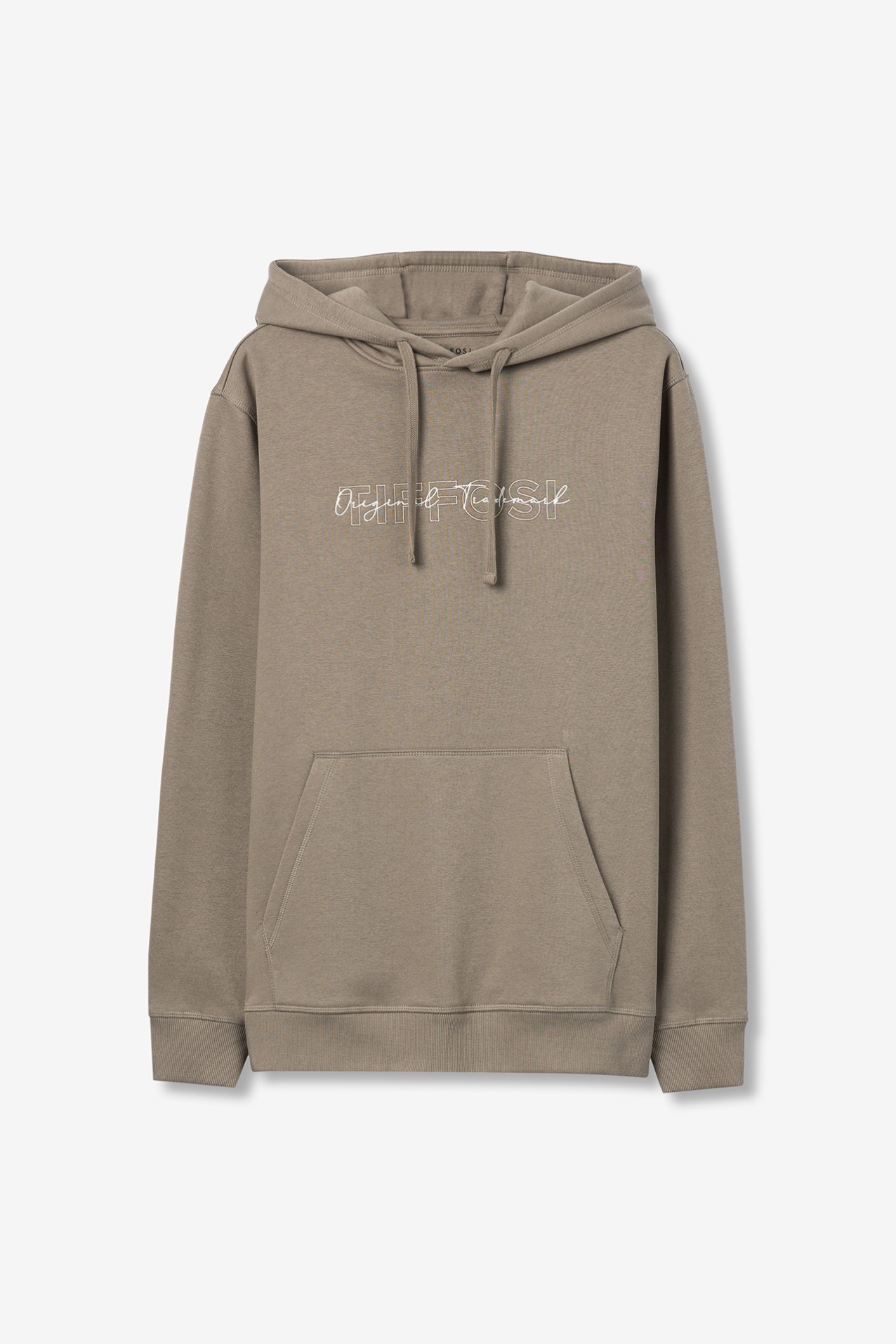 Embroidered Front Hoodie