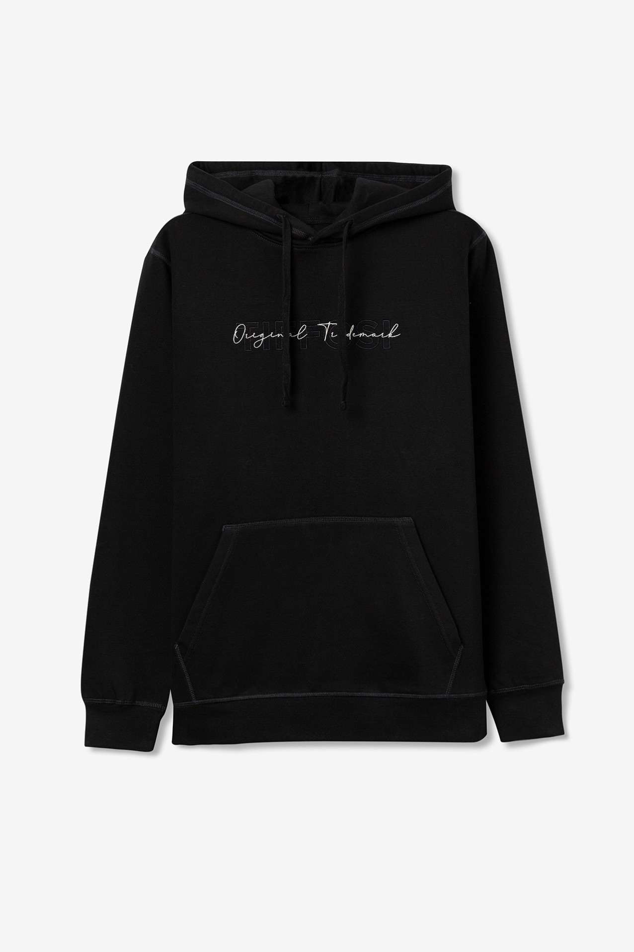 Hoodie com Bordado Frontal