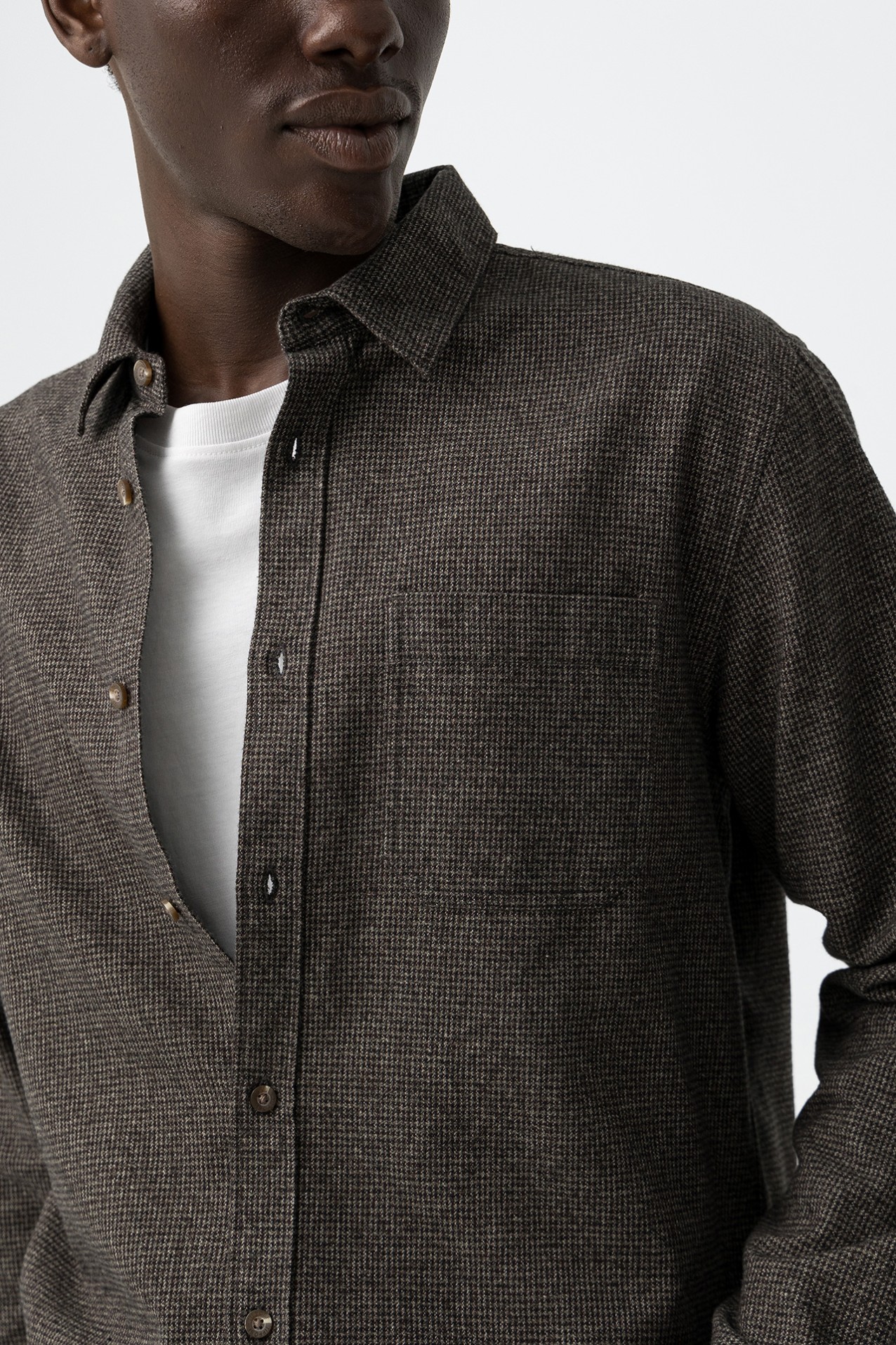 Camisa Regular Fit de Algodn