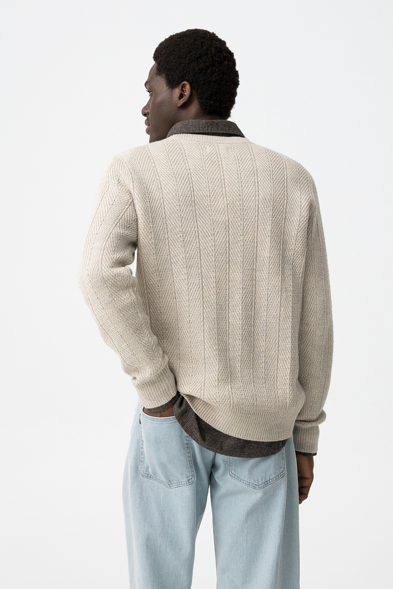 Beige Knit Sweater