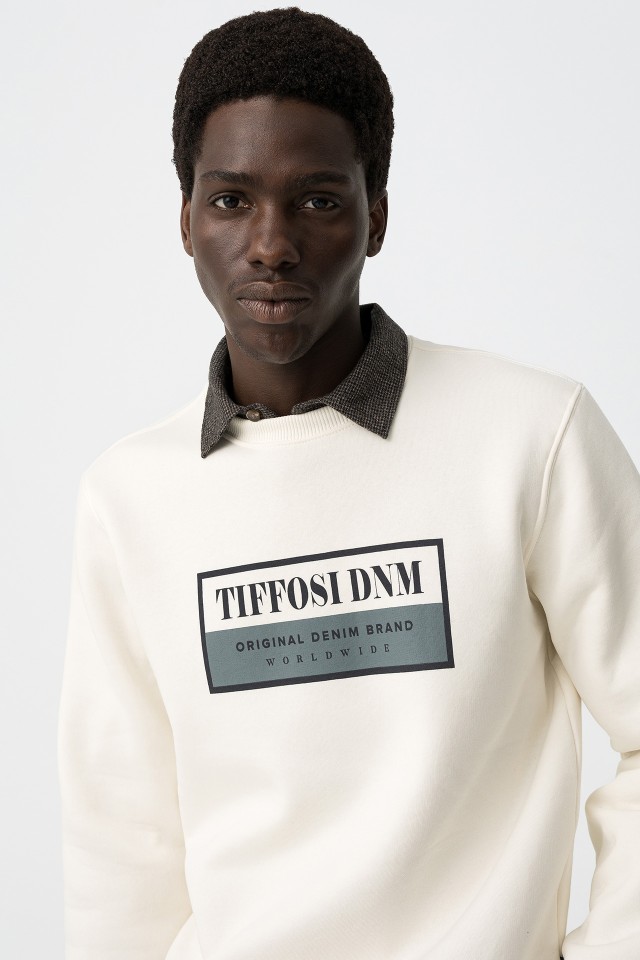 Sweatshirt Bege Casual