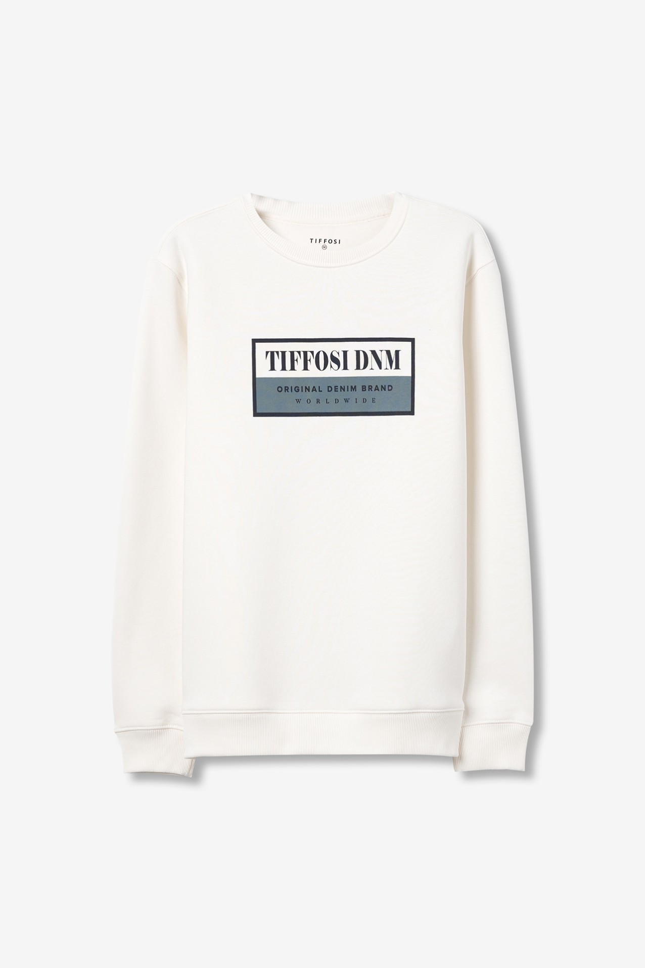 Beige Sweatshirt with Logo