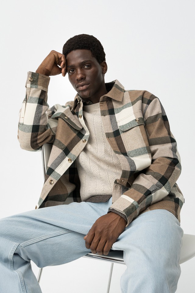 Camisa Oversize Xadrez