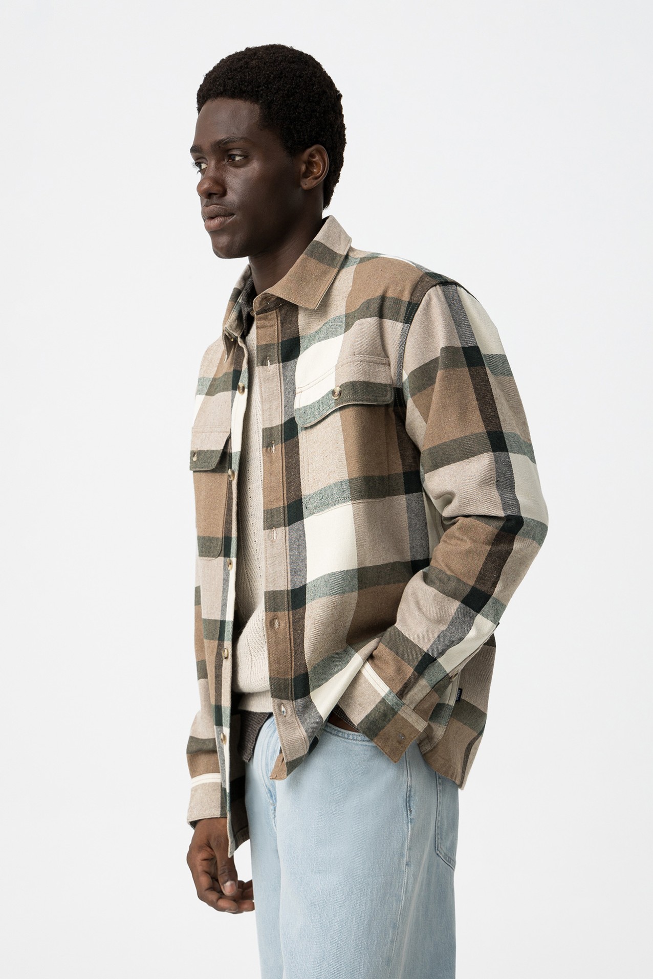 Camisa Xadrez Oversize