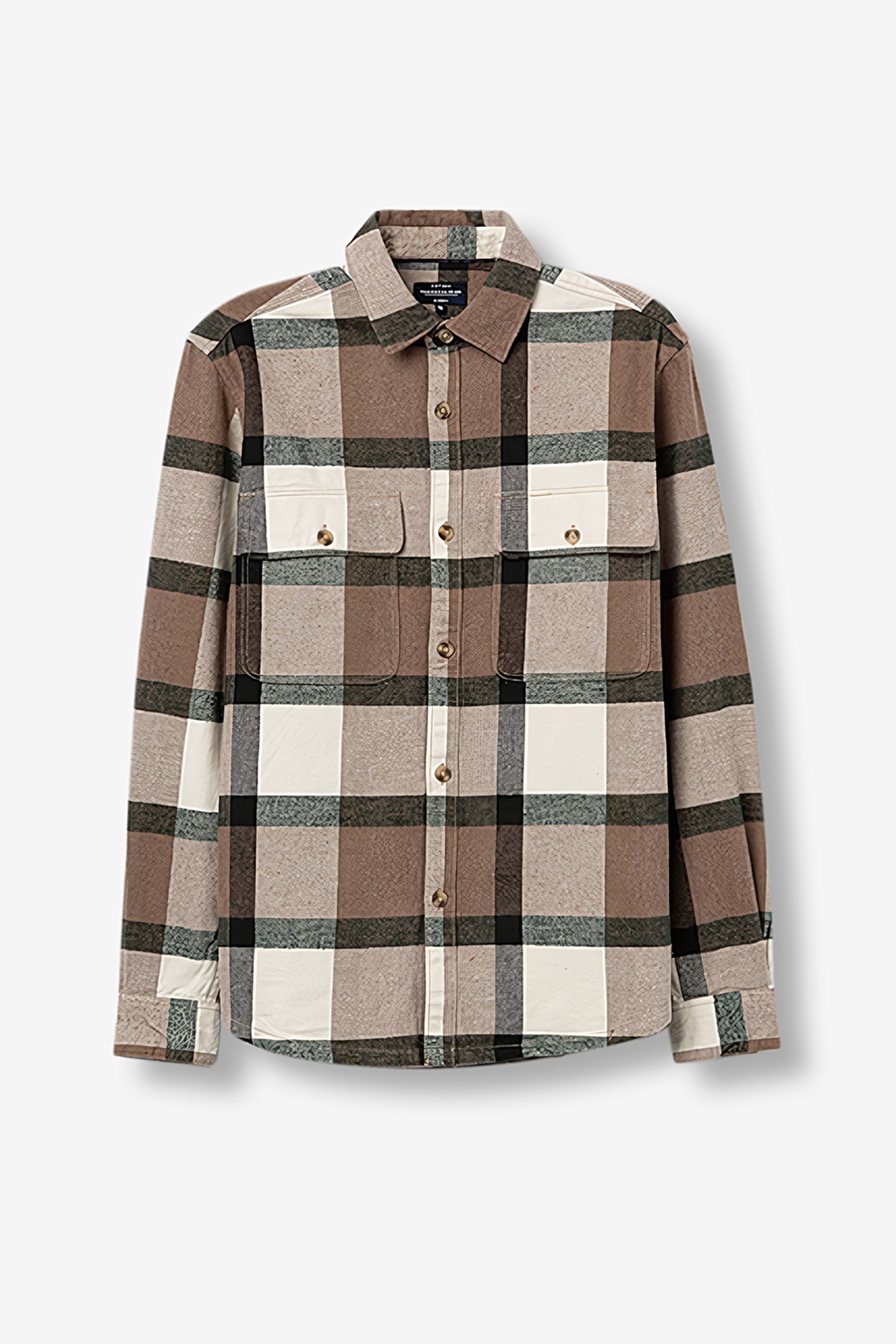 Camisa Xadrez Oversize