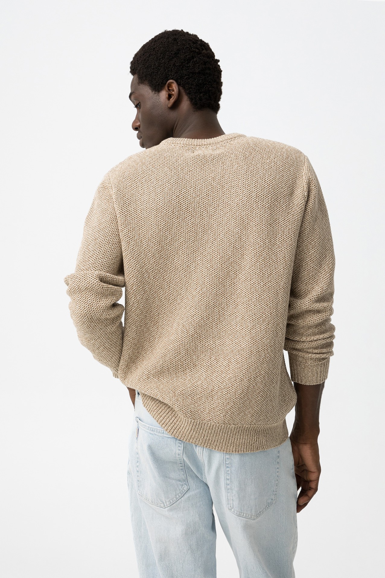 Beige Knit Sweater