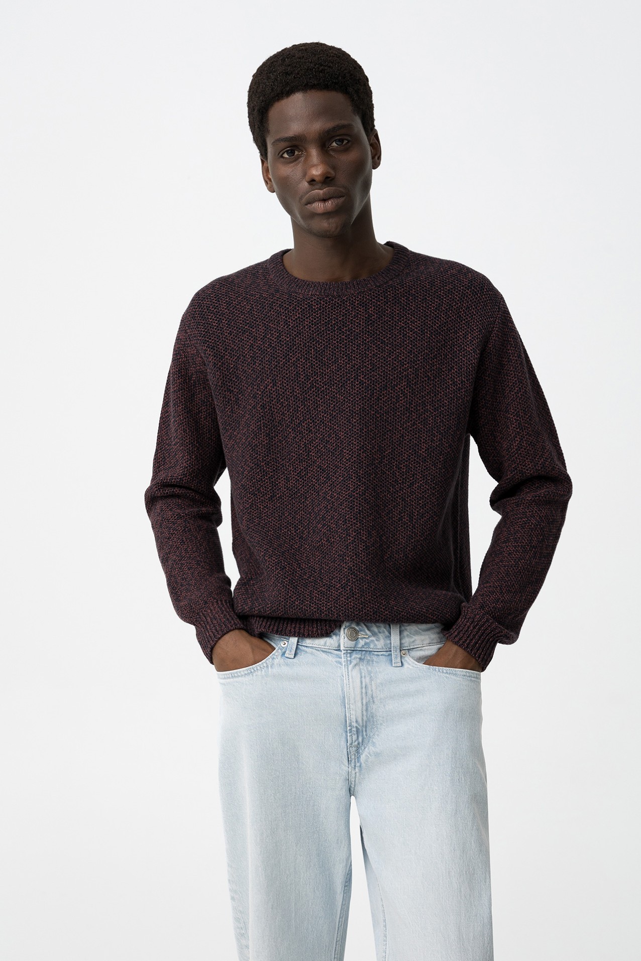 Brown Knit Sweater