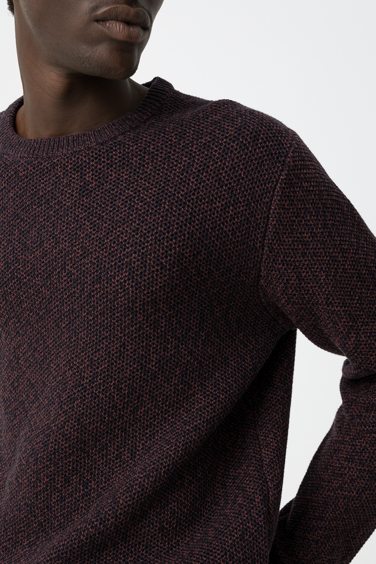 Brown Knit Sweater