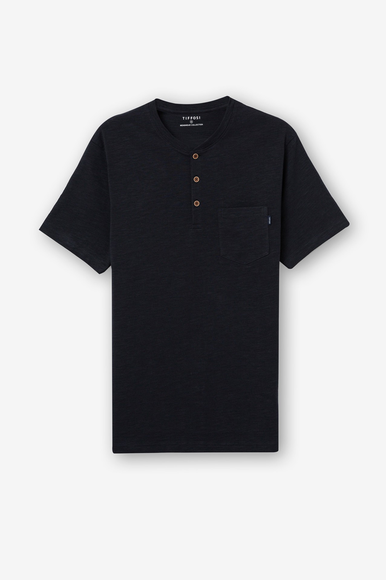 Camiseta Bsica Flam con Bolsillo