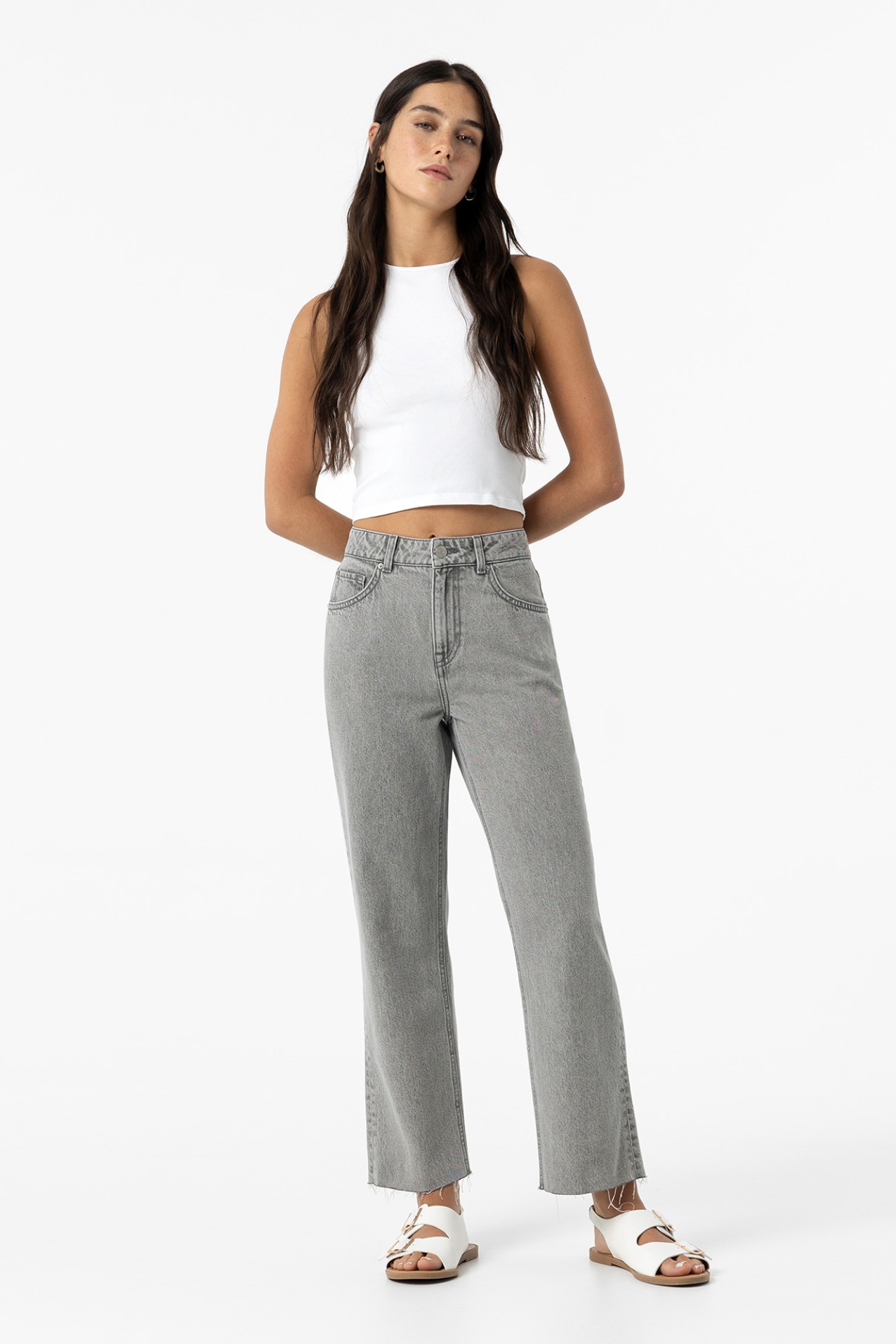 Jeans Solange Cropped Straight