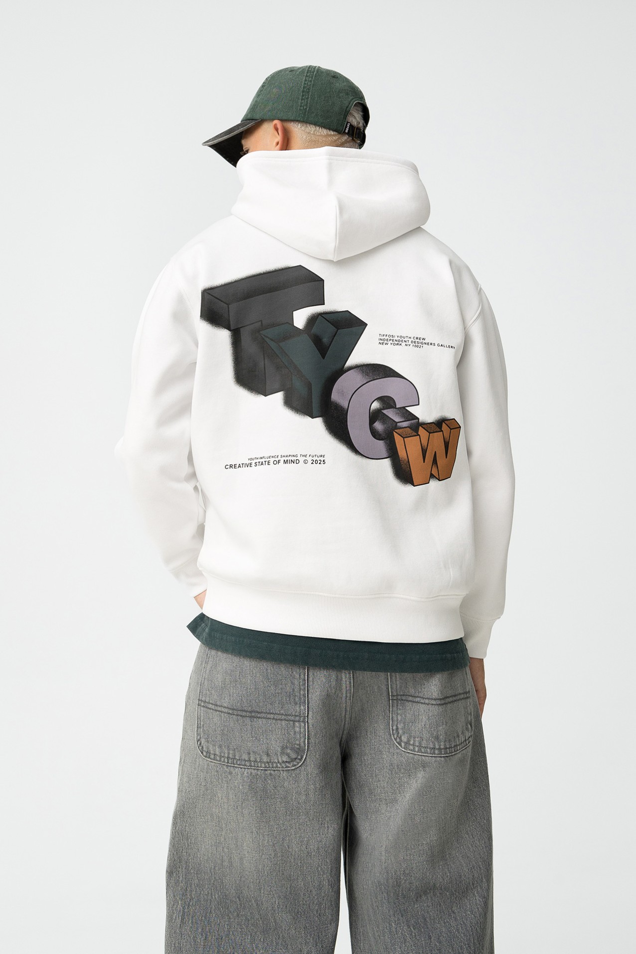 Hoodie Relaxed Estampado