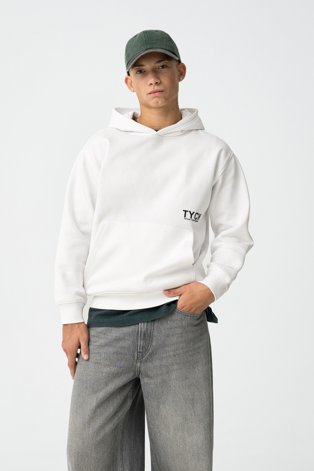 Hoodie Relaxed Estampado