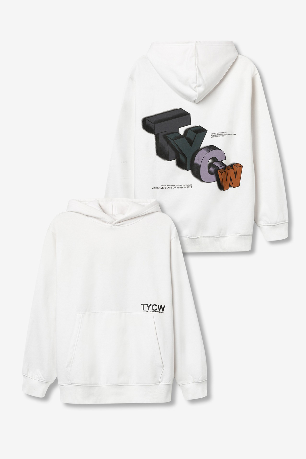 Hoodie Relaxed Estampado