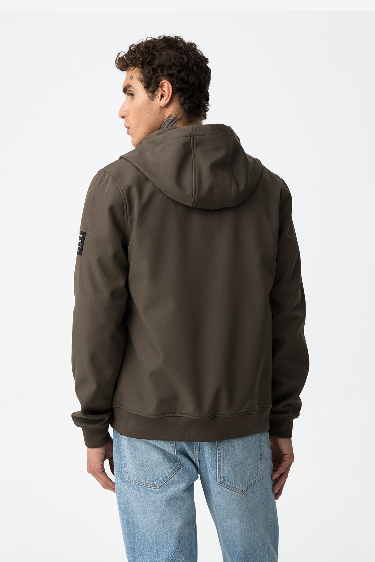 Casaco Regular com Patch