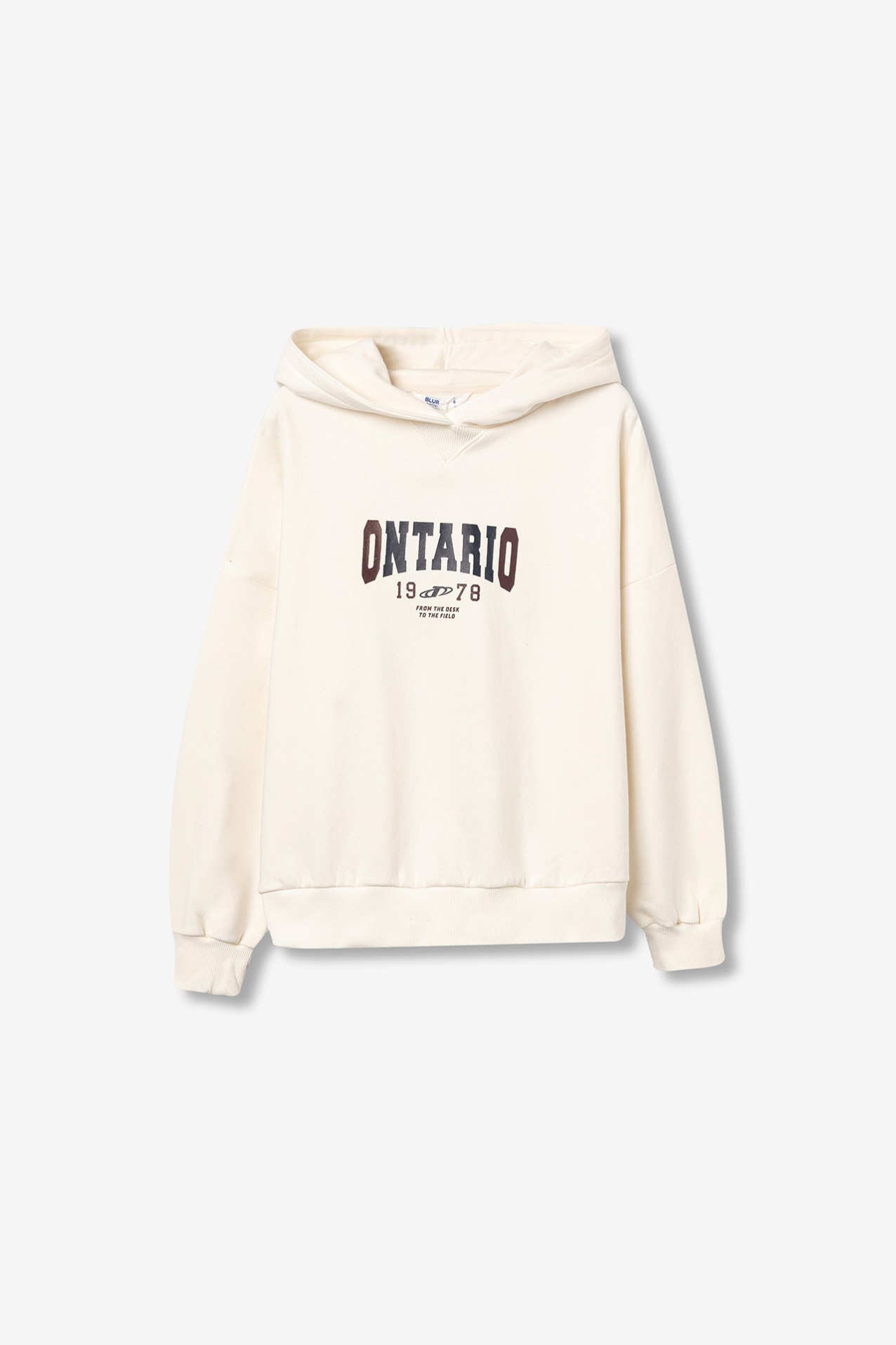Printed Oversized Hoodie